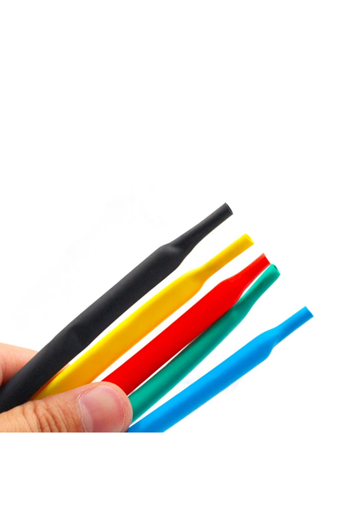 Ally 5 Renk Makaron Isı İle Daralan Kablo Seti̇ 530 Adet 8 Boy Set-(5775) - Gms9954-9082