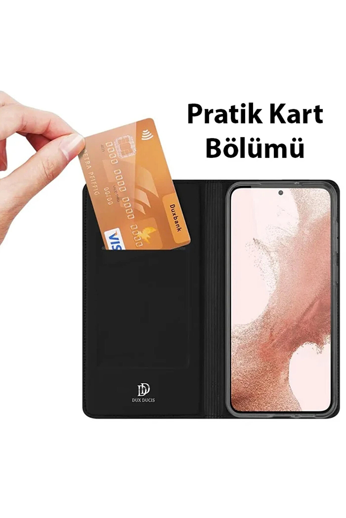 Dux Duci̇s Sm Galaxy S23 Plus Kılıf Ski̇n Pro Seri̇es Fli̇p Cover Kapaklı Kılıf - Dropx7817-1815