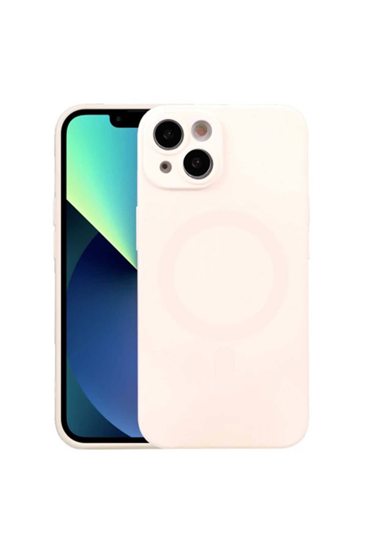 gizmurstore ALLY iPhone 14 Plus 6.7inç Liquid Silica Magsafe Uyumlu Silikon Kılıf-(5775) - GMS8608-4138