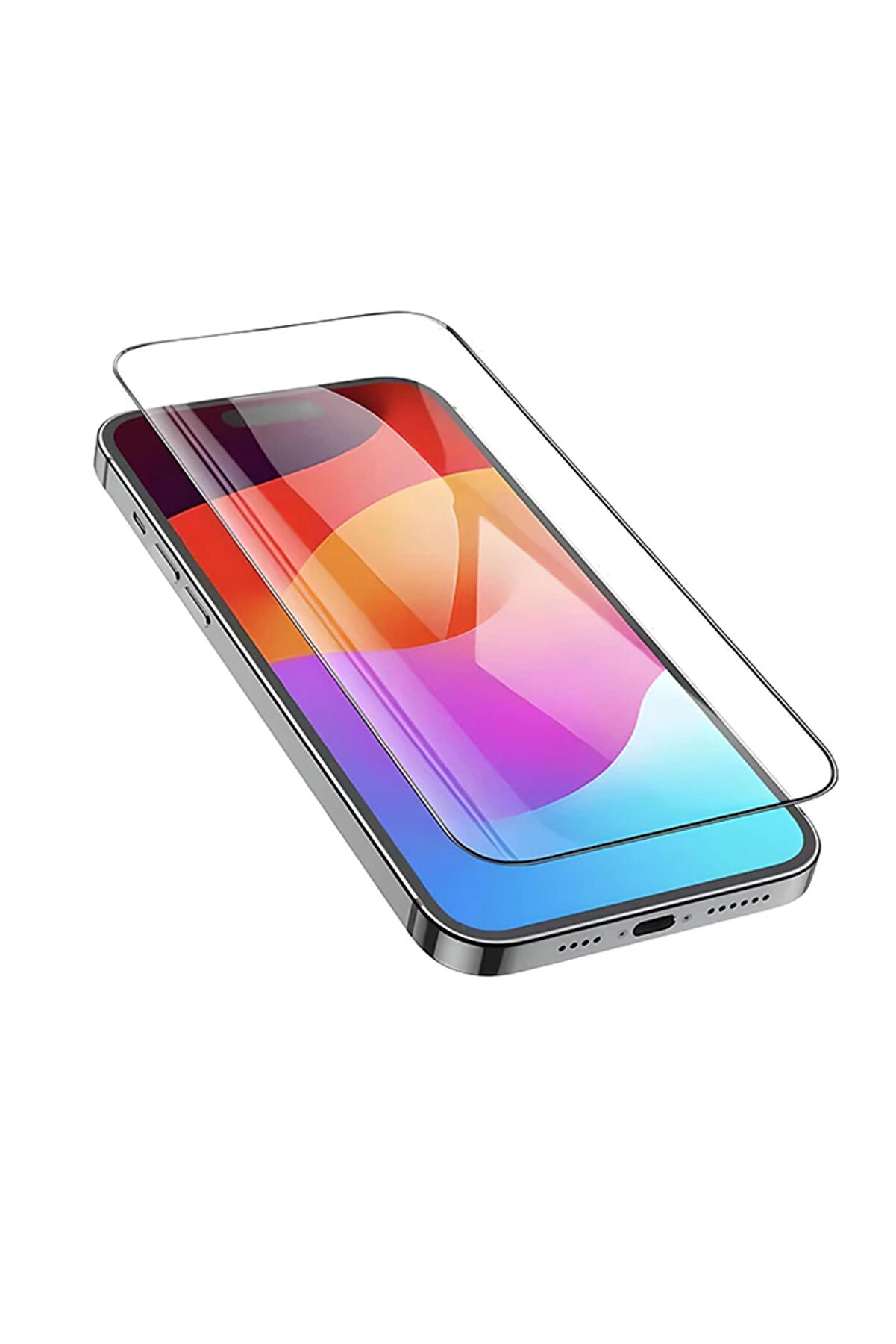 Hoco Guardi̇an Shi̇eld Seri̇es İphone 15 Plus Hd Tempered Kırılmaz Cam Ekran Koru - Dropx1394-4371
