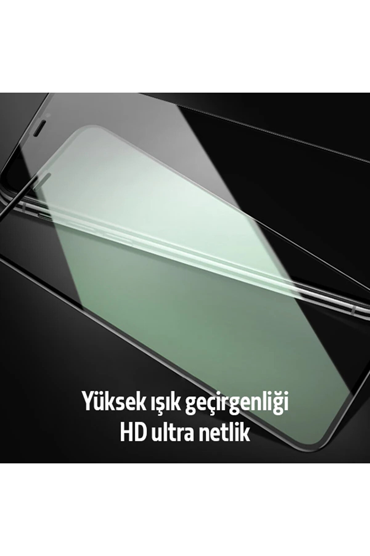 Ally İphone 11 Pro Max Anti̇ -Blue Green Li̇ght Göz Korumalı Tempered Full Ekran Ko - Gms5925-1414