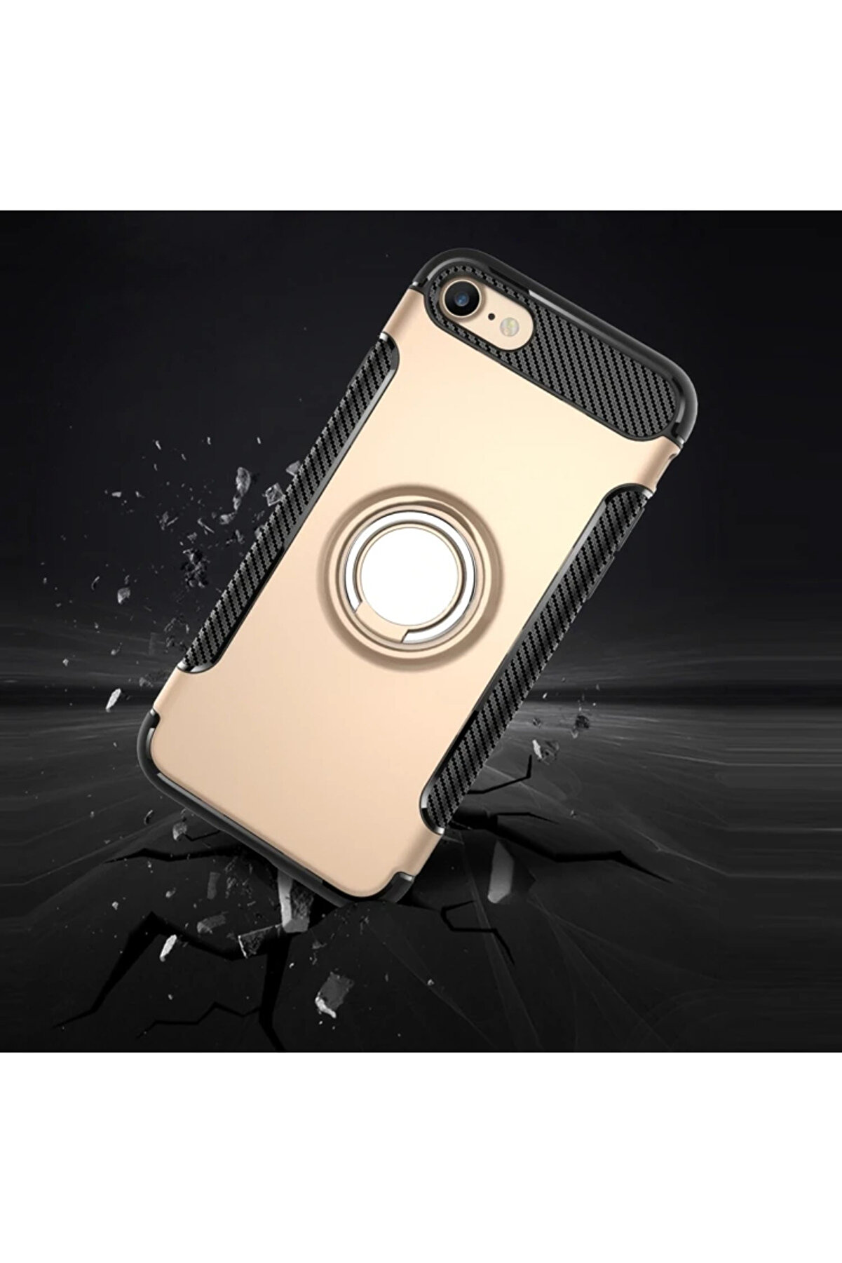 gizmurstore iPhone SE3-SE2 İPhone 8-7 Kılıf Darbe Emici Armor Tpu+Pc Kılıf-(5775) - GMS9943-5311
