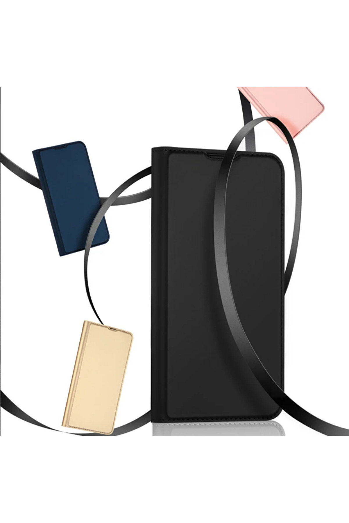 Dux Duci̇s İphone 13 Pro Max 6.7İnç Kılıf Kapaklı Fli̇p Cover Kılıf Ski̇npro Seri̇ - Gms6433-4679