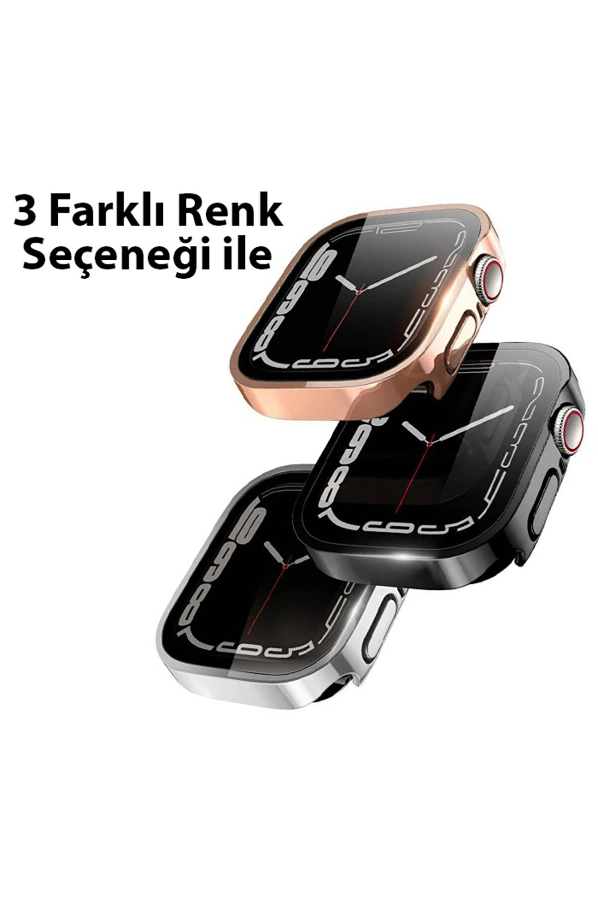 Dux Duci̇s Hamo Seri̇es Apple Watch 41Mm İçi̇n Hard Pc Full Koruma Sert Armor Zır - Dropx7819-4379