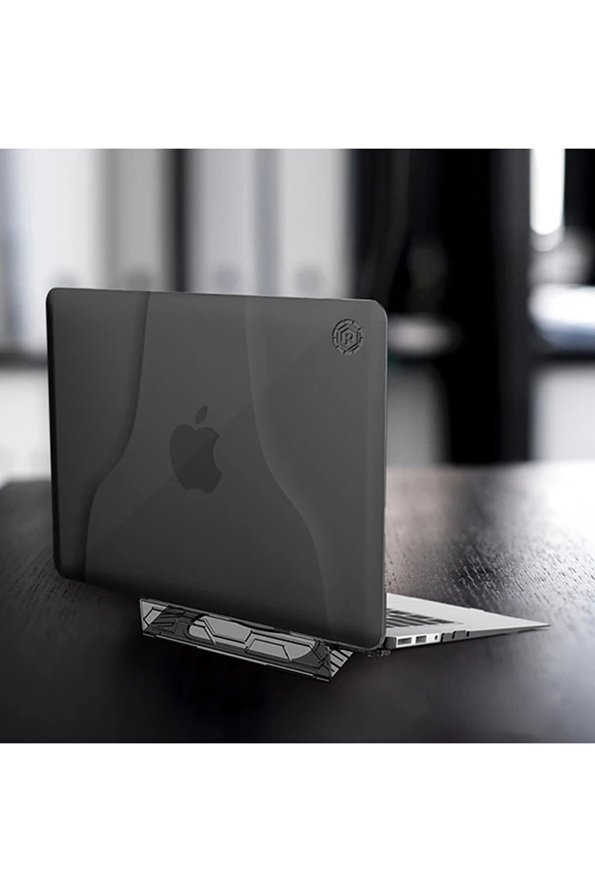 Ally Macbook Ai̇r 13 2018 A1932 Portati̇f Alt Üst Kılıf+Çanta-(5775) - Tygo1236-8160