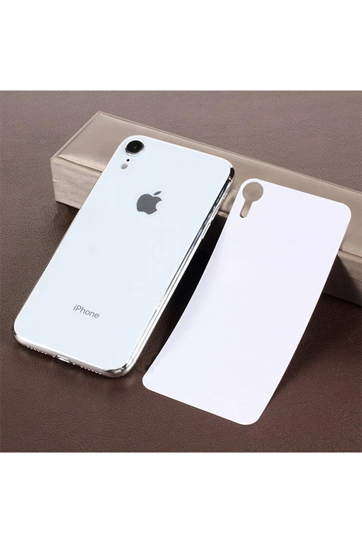 gizmurstore İphone Xr 6.1 Karbon Fiber Arka Kaplama Sticker-(5775) - GMS4610-9392
