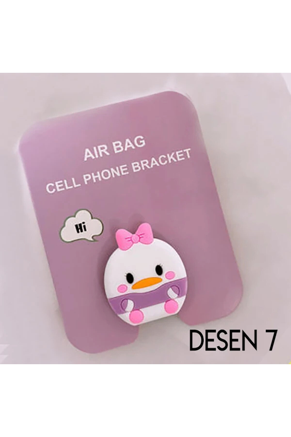 Ally 3D Sevi̇mli̇ Hayvanlar Pop Stand Telefon Tutucu-(5775) - Gms9995-2701