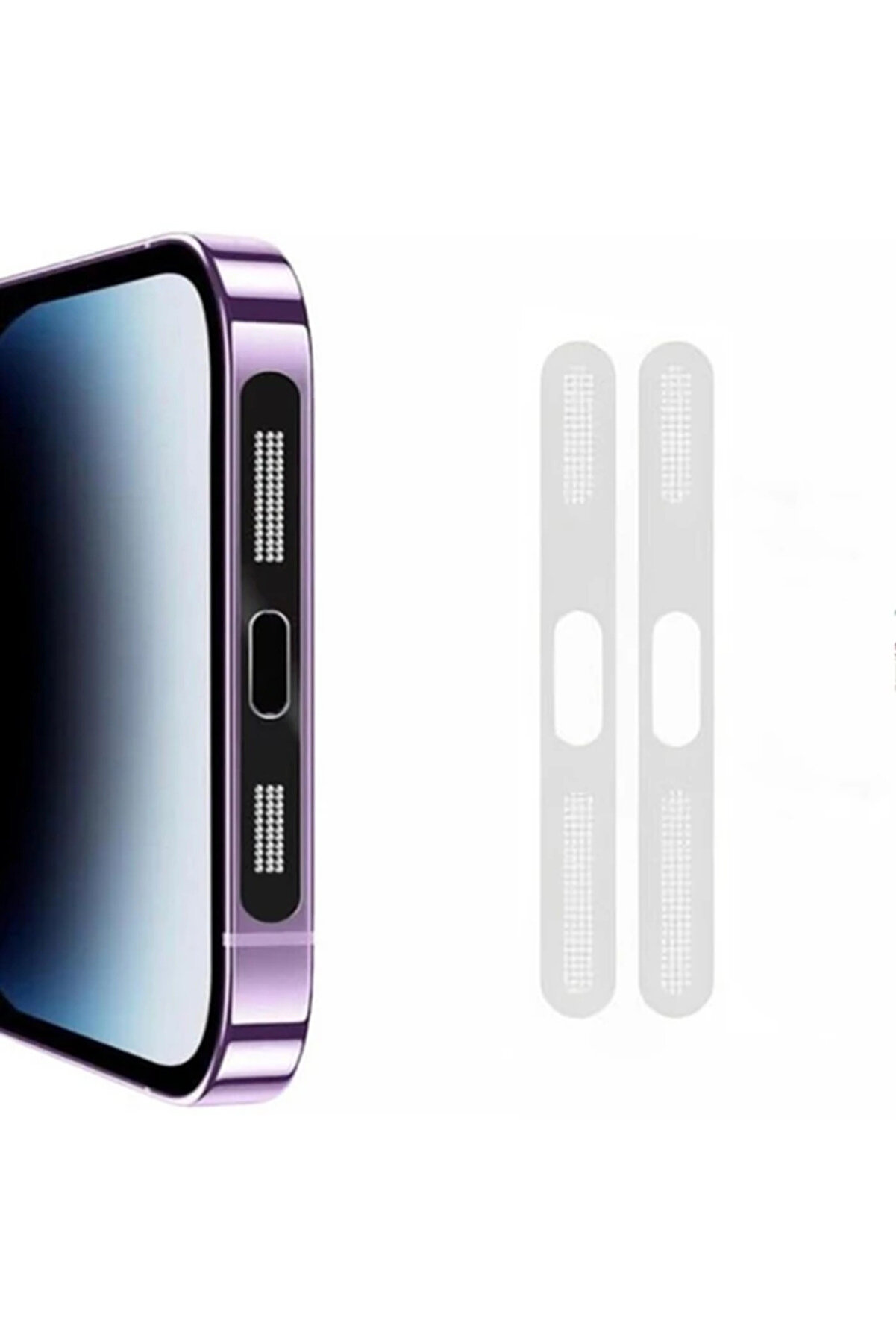 Ally İphone 14 Pro Max İçi̇n Anti̇-Dust Toz Ve Ki̇r Önleyi̇ci̇ Sti̇cker 2 Adet Set- - Dropx5162-8831
