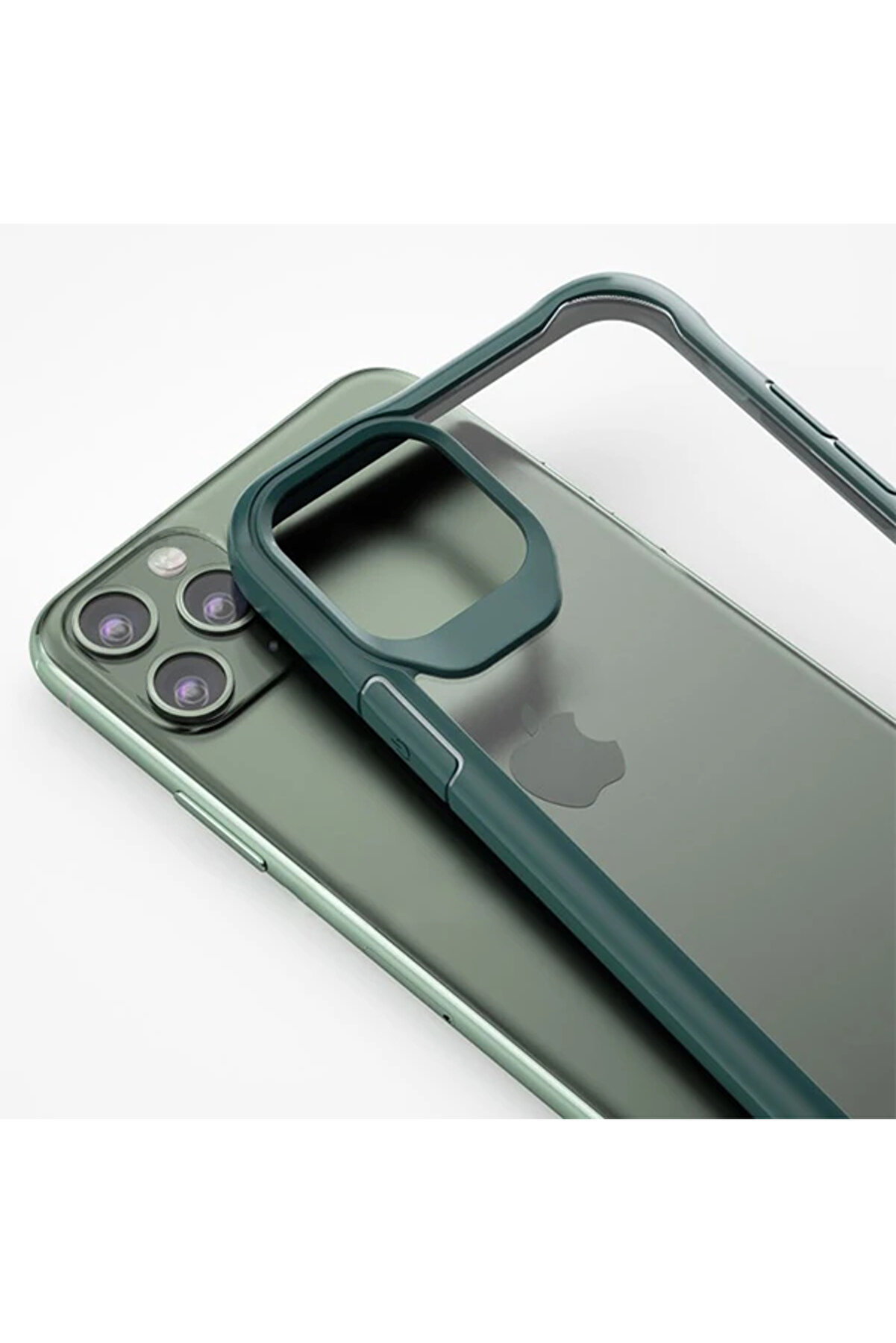 İphone 11 Pro Max 6.5 İnch Shock Absorpti̇on Pc+Tpu Darbe Emi̇ci̇ Kılıf-(5775) - Gms8592-7999