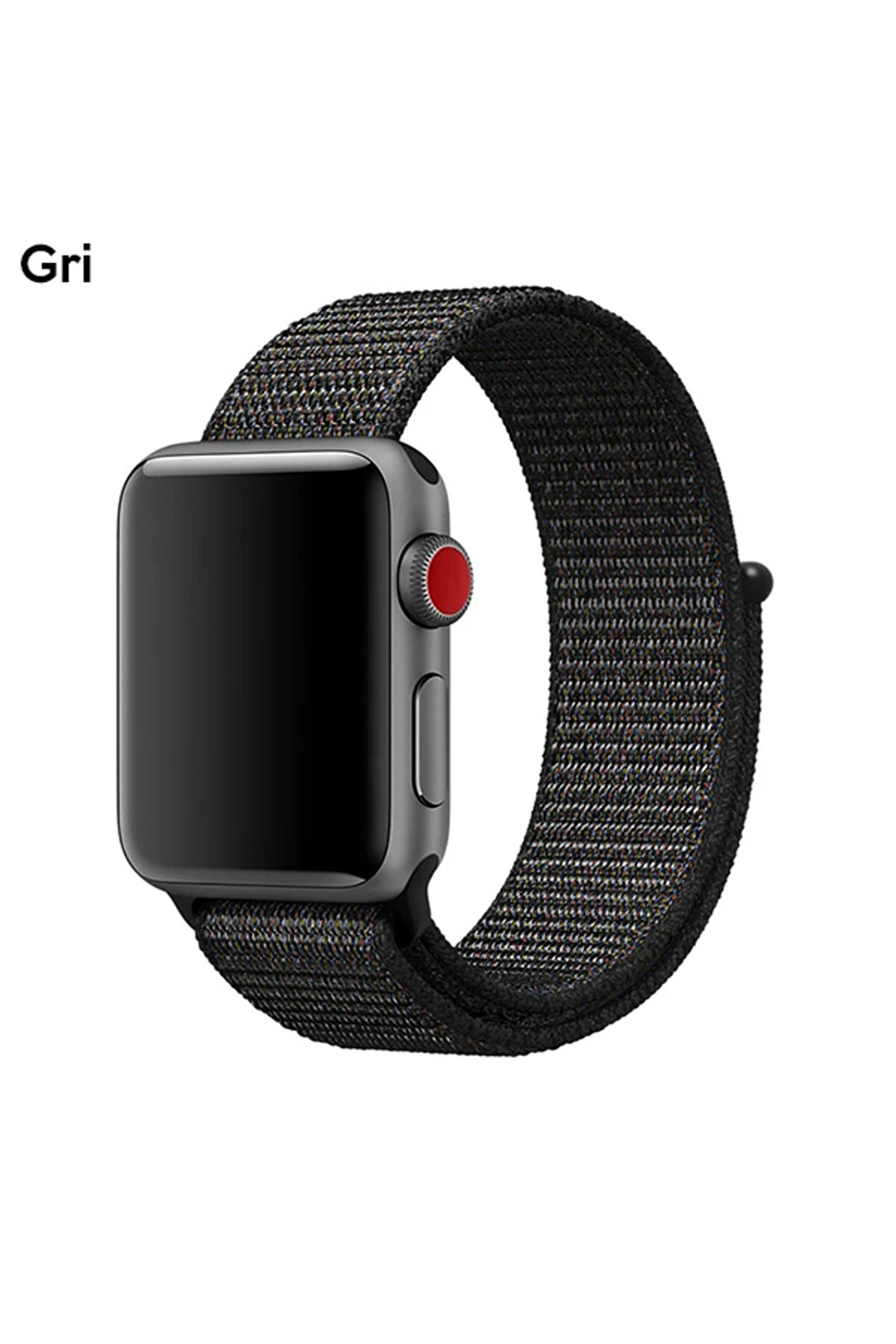 CepteToptan Ally Apple Watch 7-8 41mm 6-5-4 40mm Nylon Loop Spor Kayış Kordon 3-2-1 38mm-( - DROPX3272-4238