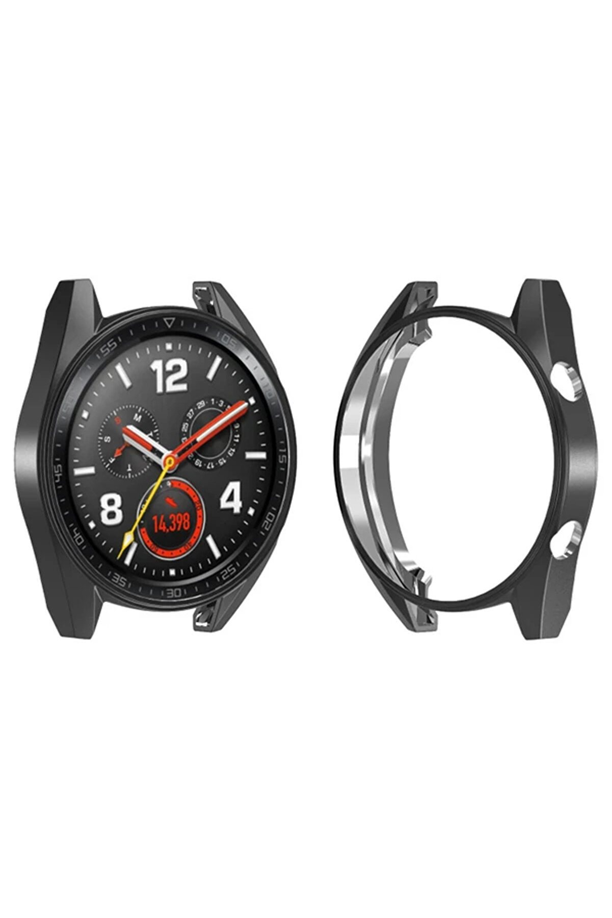 Huawei̇ Watch Gt1 46Mm Bumper Koruyucu Si̇li̇kon Kılıf-(1903) - Dropx9367-7762