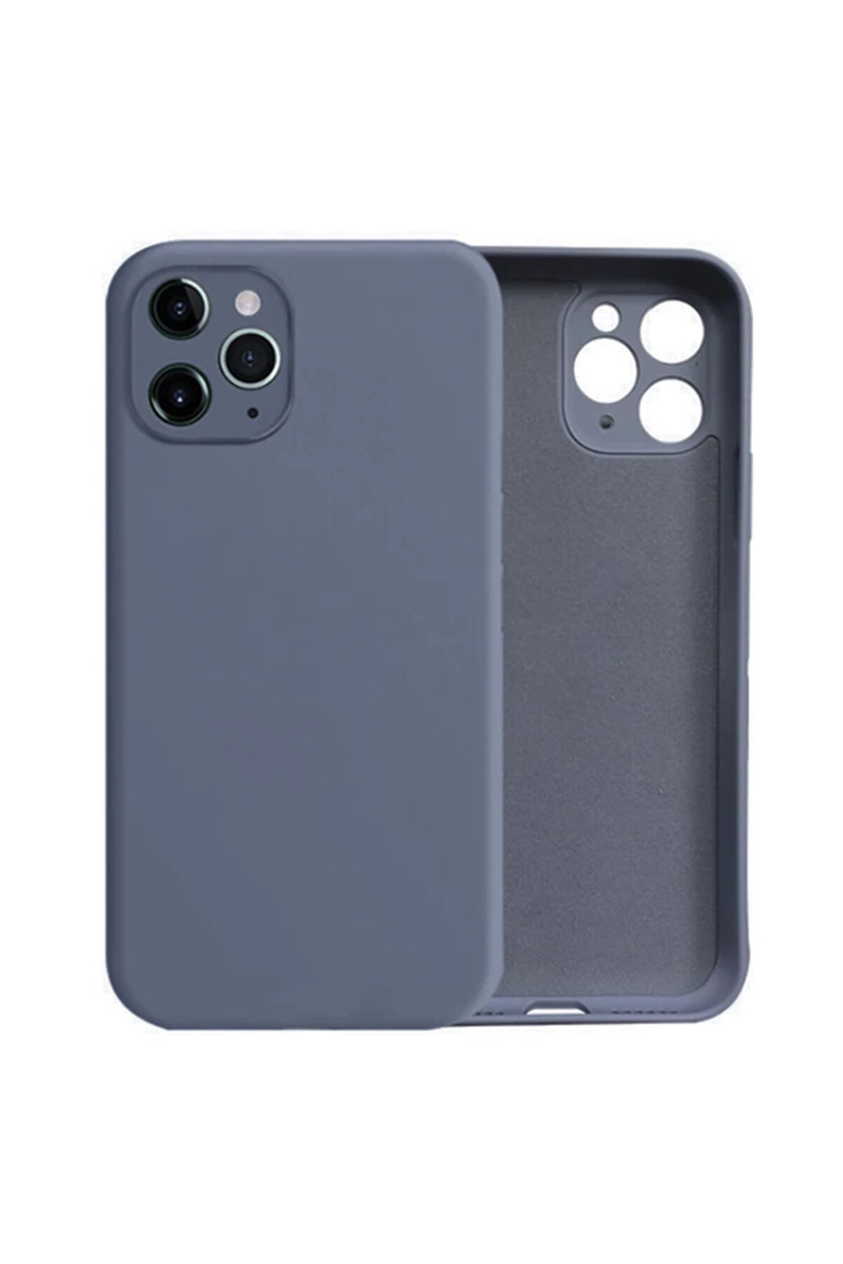 Ally İphone 11 Pro Max Kamera Korumalı Lansman Kılıf İçi̇ Kadi̇fe Si̇li̇kon K - Dropx7625-4894