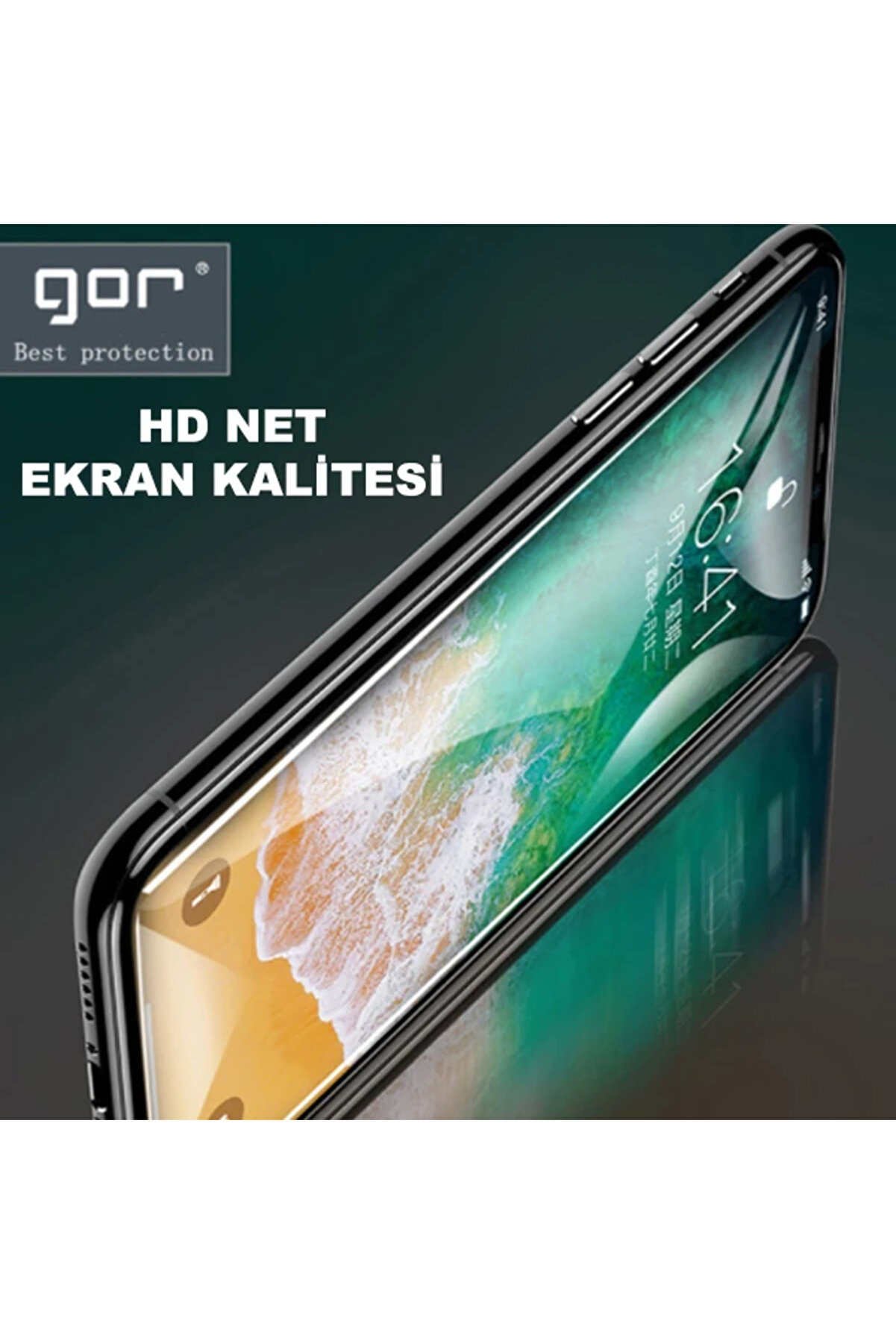 Gor İphone 11 Pro - Xs - X 5.8 9D Hardeni̇ng Tempered Full Cam Ekran Koruyucu-(19 - Dropx5460-2143