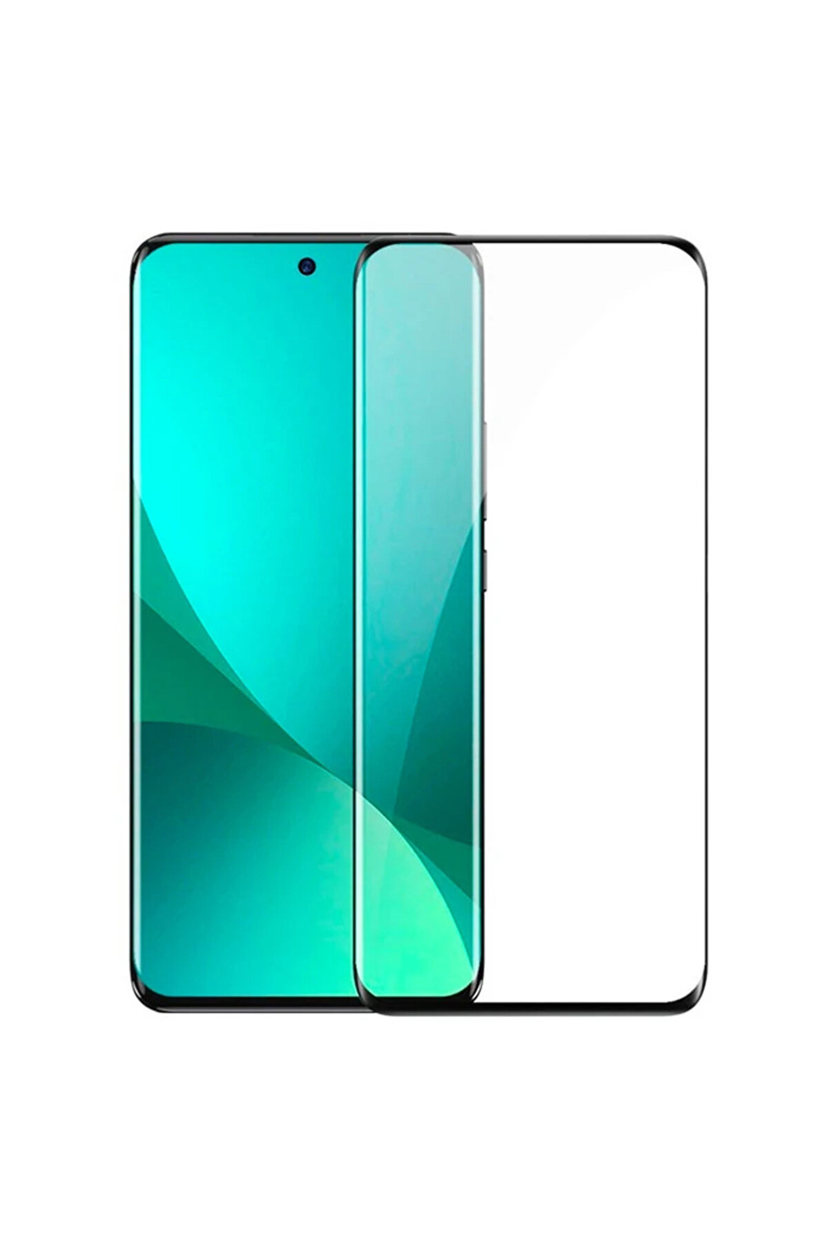 gizmurstore Xiaomi Mi 12 Pro Kavisli Kauçuk Full Tempered Cam Ekran Koruyucu 12x-(5775) - GMS4412-9865