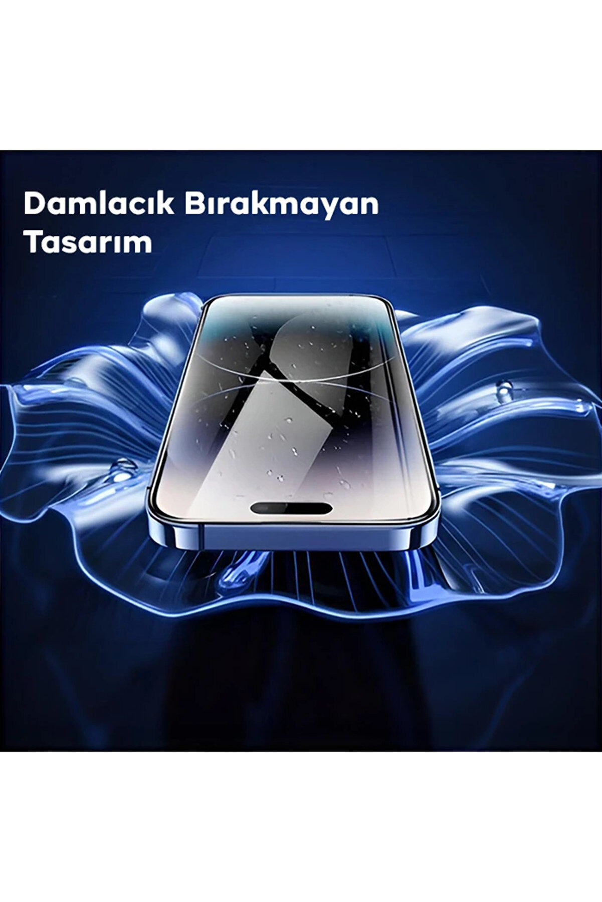 Hoco 9D İphone 15 Pro Tempered Kırılmaz Cam Ekran Koruyucu-(1903) - Dropx1413-5095