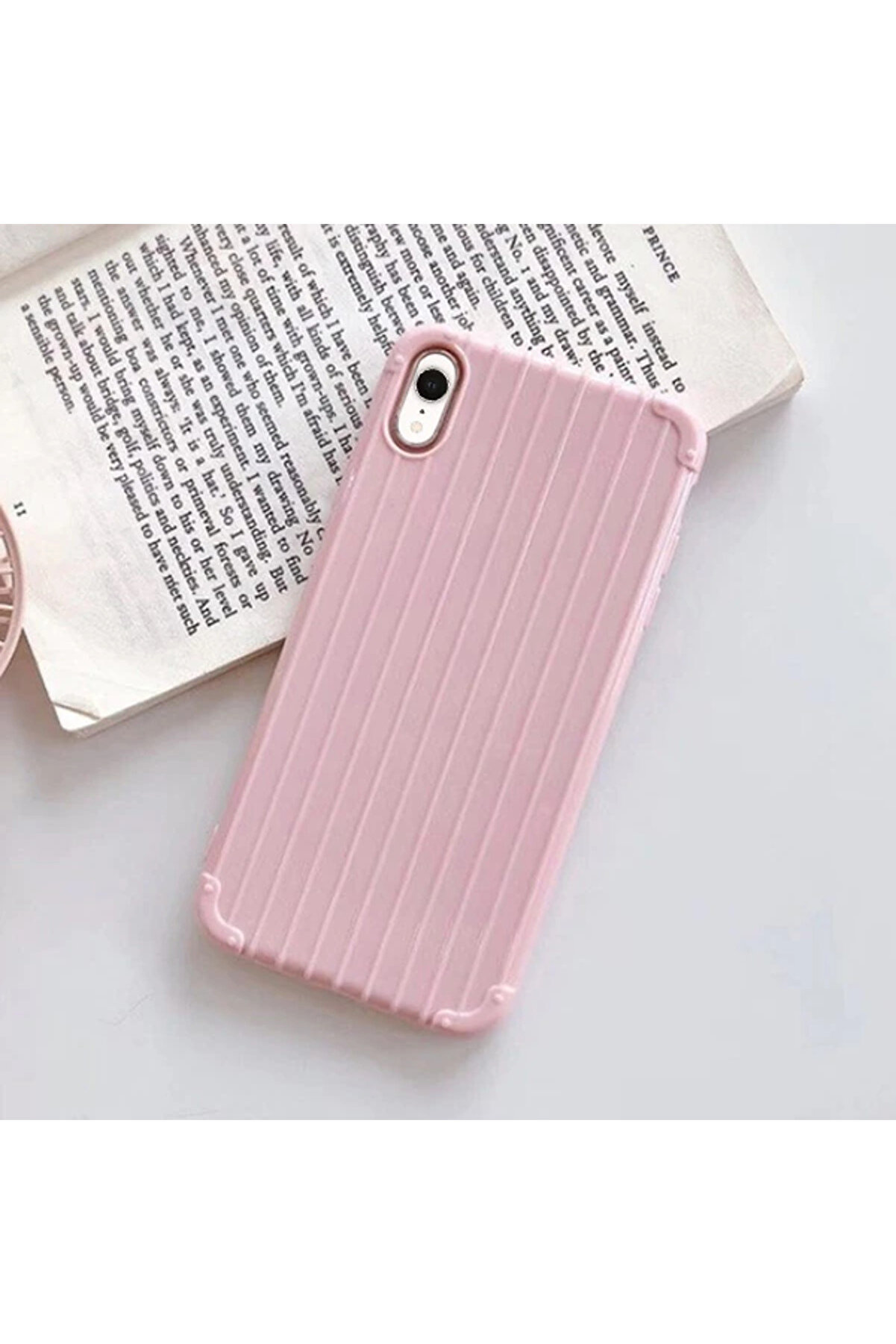 Ally İphone Xr 6.1 İnch Trunk Li̇nes İnce Soft Si̇li̇kon Kılıf-(5775) - Gms8609-7253