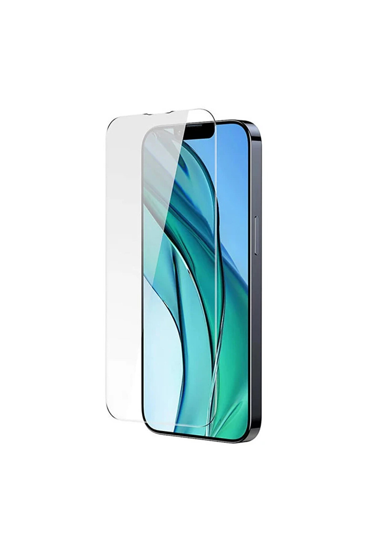 Crystal Seri̇si̇ İphone 15 Pro Max Full Koruma Tempered Cam Ekran Koruyucu 2 Adet - Neo5074-7950