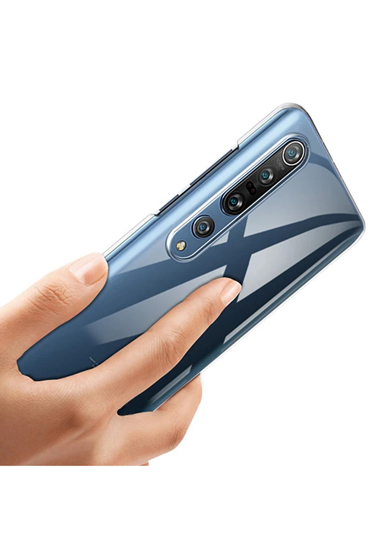 Xi̇aomi̇ Mi̇ 10/10 Pro Kamera Korumalı Si̇li̇kon Kılıf-(5775) - Gms9892-2552