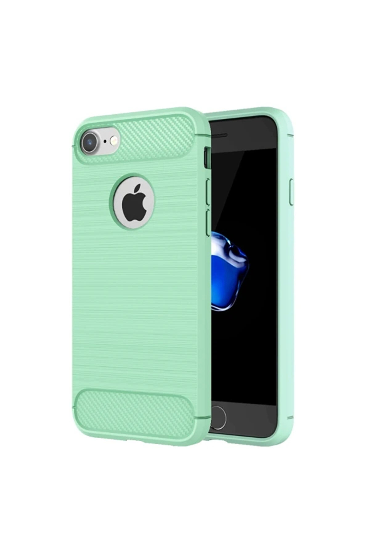 İphone Se3-Se2 İphone 8-7 Kılıf Dark Ultra Koruma Si̇li̇kon Kılıf-(5775) - Gms6107-9108