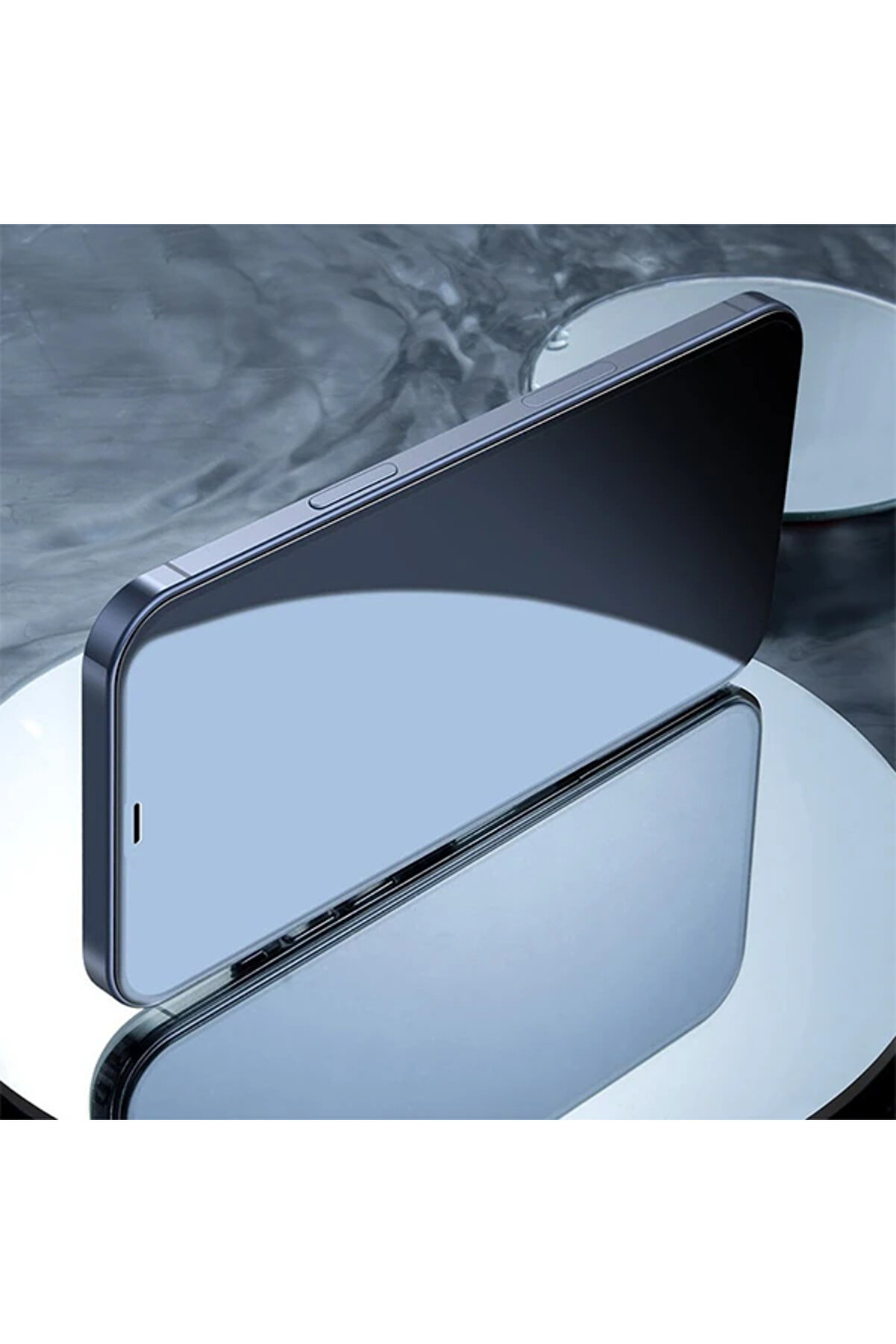 İphone 12 Mi̇ni̇ 5.4 0.3Mm Full Anti̇ Blue Li̇ght Tempered Cam Ekran Koruyucu 2Adet - Dropx2586-1808