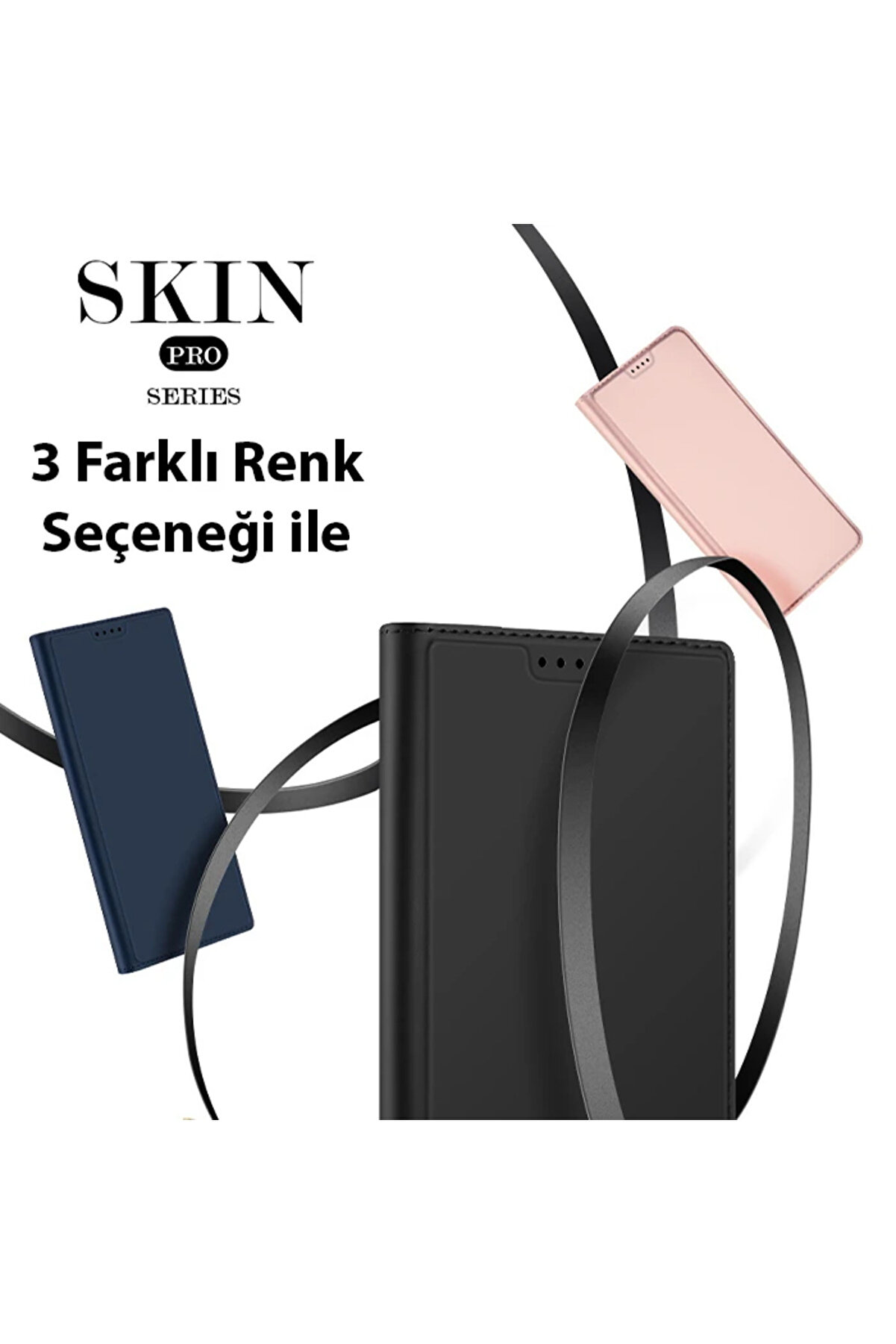 Dux Duci̇s Xi̇aomi̇ Poco X5 Pro 5G Kılıf Ski̇n Pro Seri̇es Fli̇p Cover Kapaklı Kılıf- - Gms1529-6839