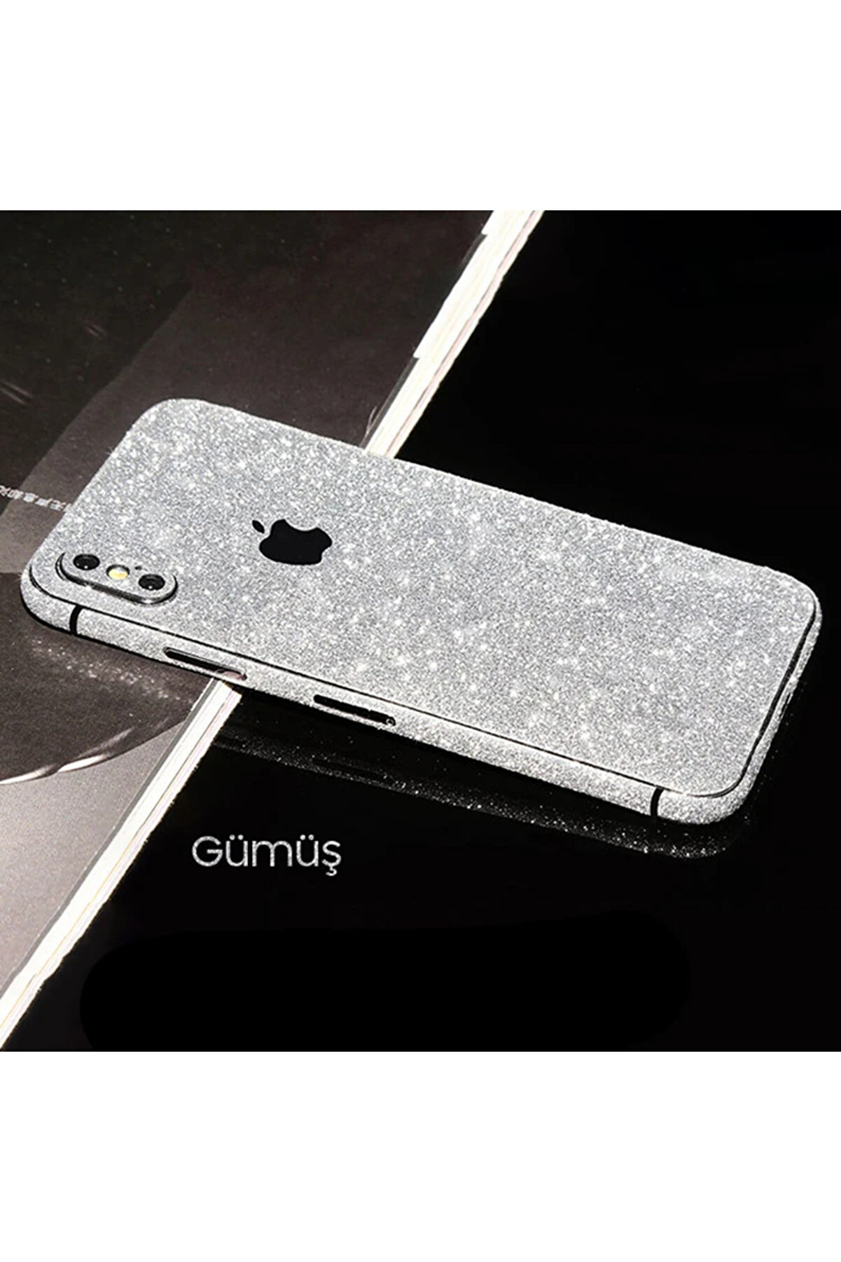 Ally İphone X Xs Parlak Si̇mli̇ 360 Full Kaplama Sti̇cker-(5775) - Gms1482-4503