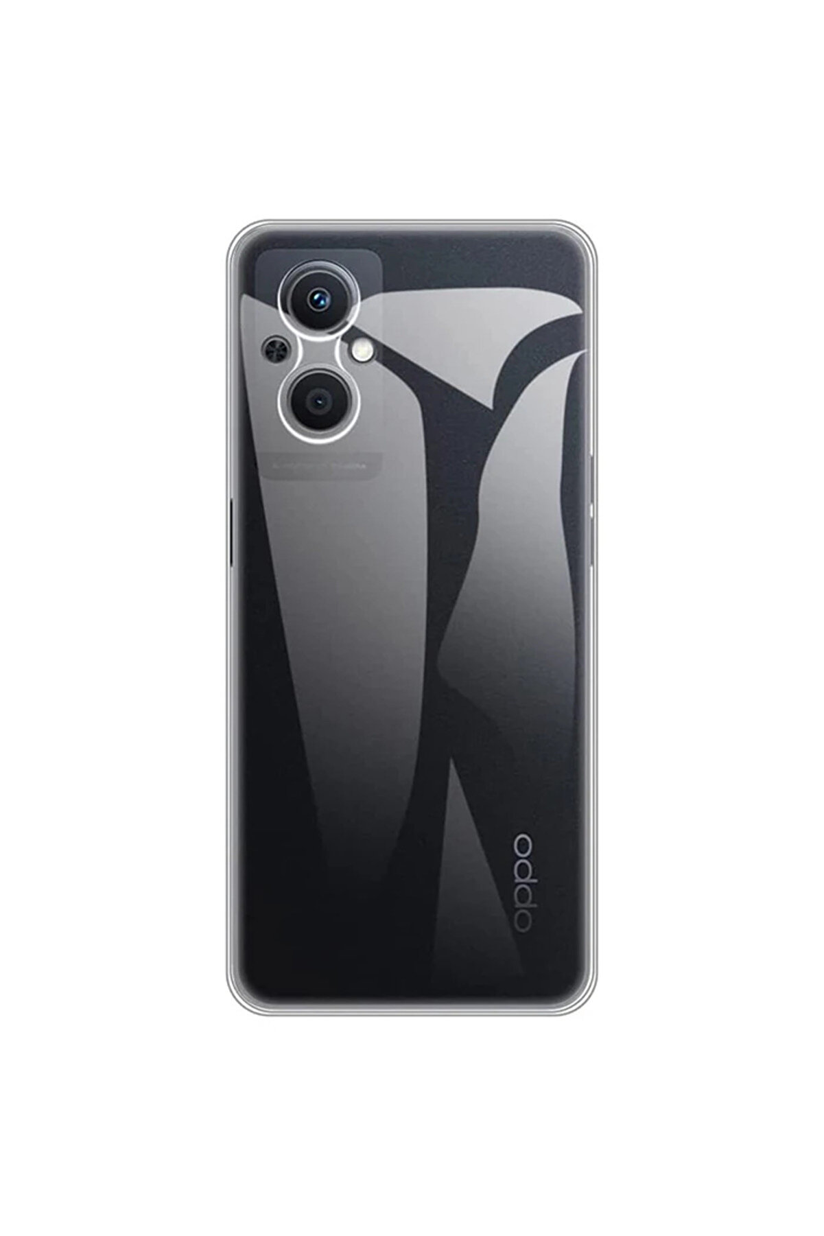 gizmurstore Ally OPPO A96 5G Kılıf Kamera Korumalı Ultra İnce Şeffaf Silikon Kılıf-(5775) - GMS9435-4325
