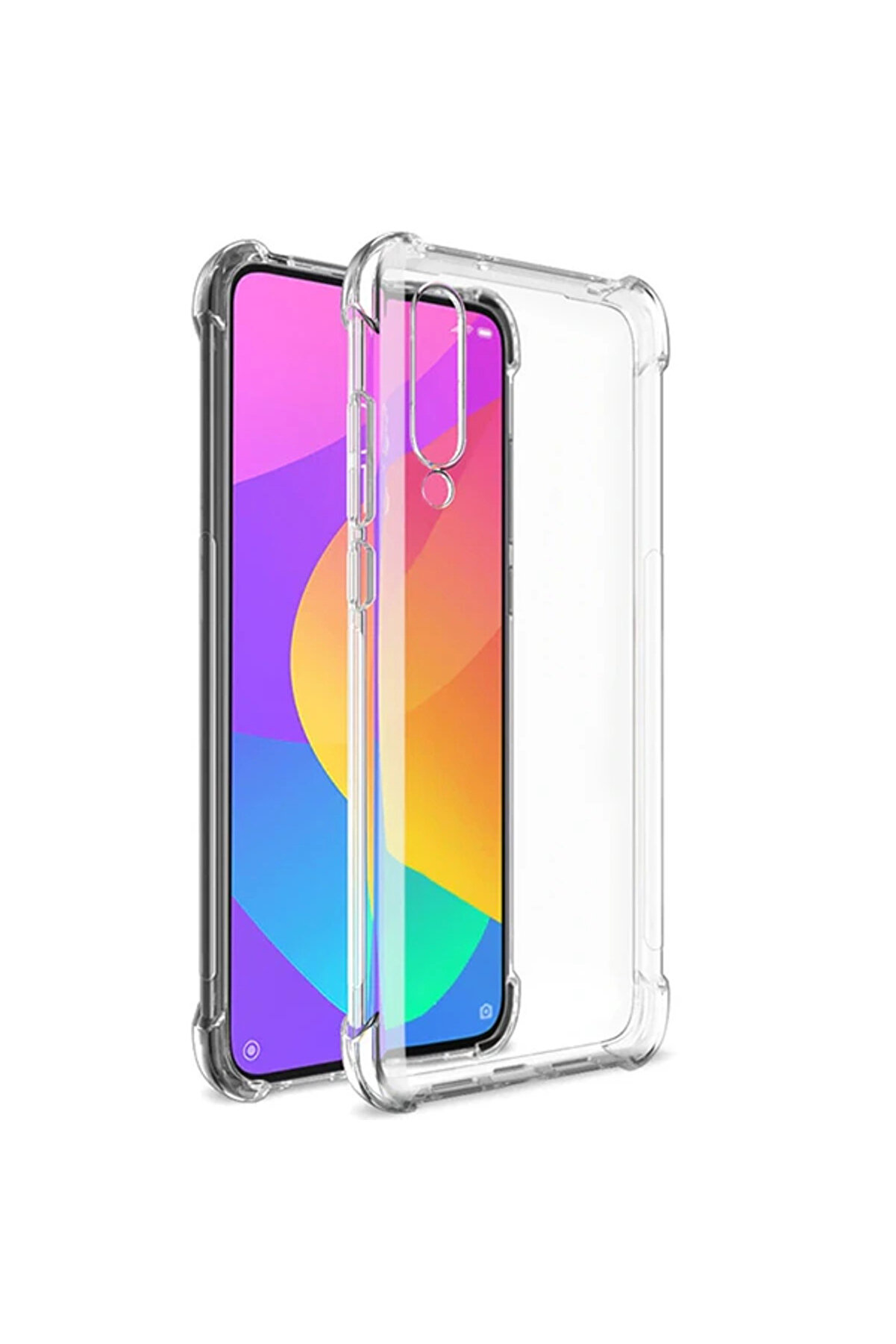 gizmurstore Xiaomi Mi CC9/Mİ 9 Lite Anti-Drop Darbe Emici Silikon Kılıf-(5775) - GMS9041-1575