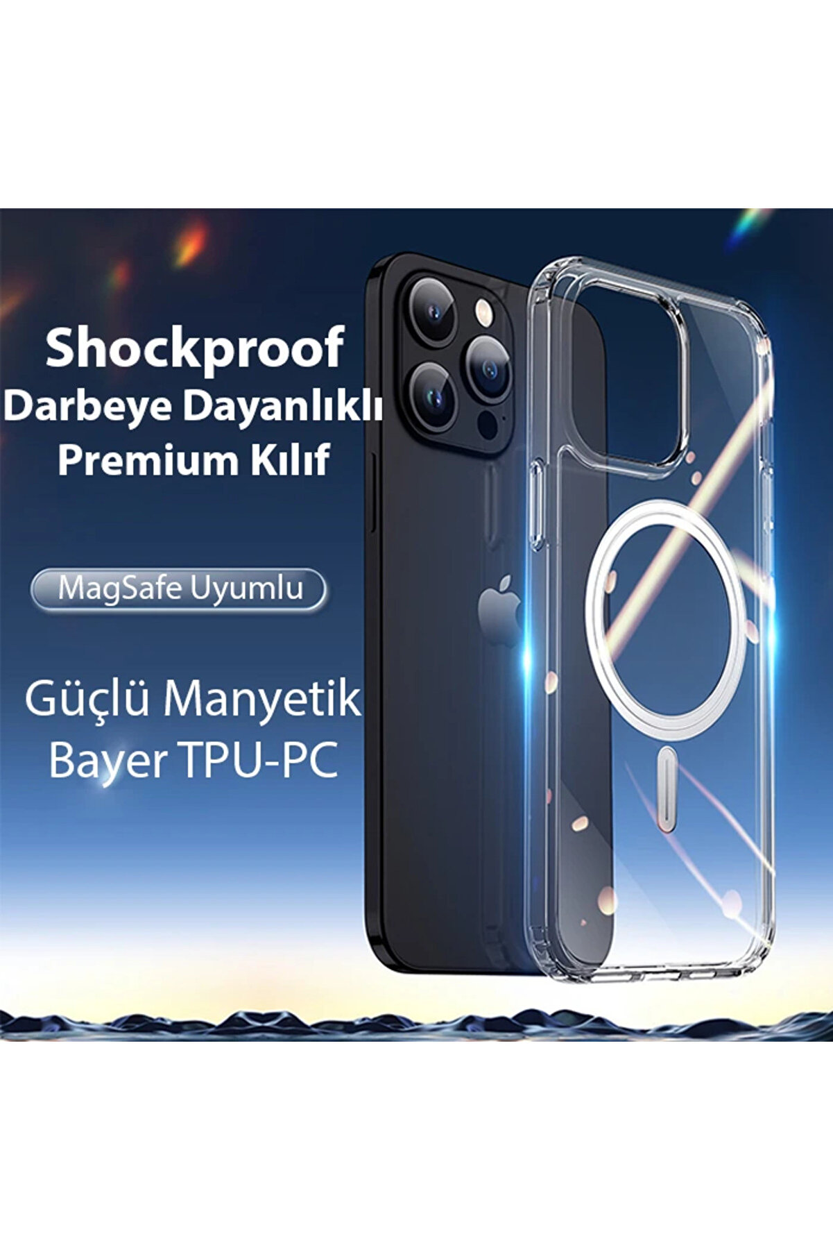 Dux Duci̇s Cli̇n Mag Seri̇es İphone 15 Pro Max Magsafe Uyumlu Manyeti̇k Si̇li̇kon Kıl - Dropx3947-9842