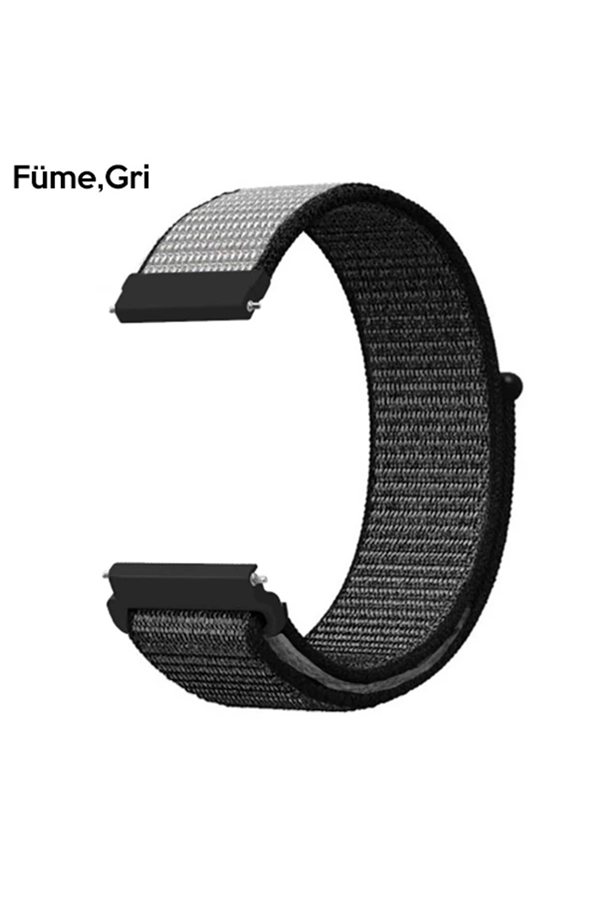 Ally 20Mm Huawei̇ Watch Galaxy Watch Classi̇c Kayış Kordon Nylon Loop-(1903) - Dropx1717-1537