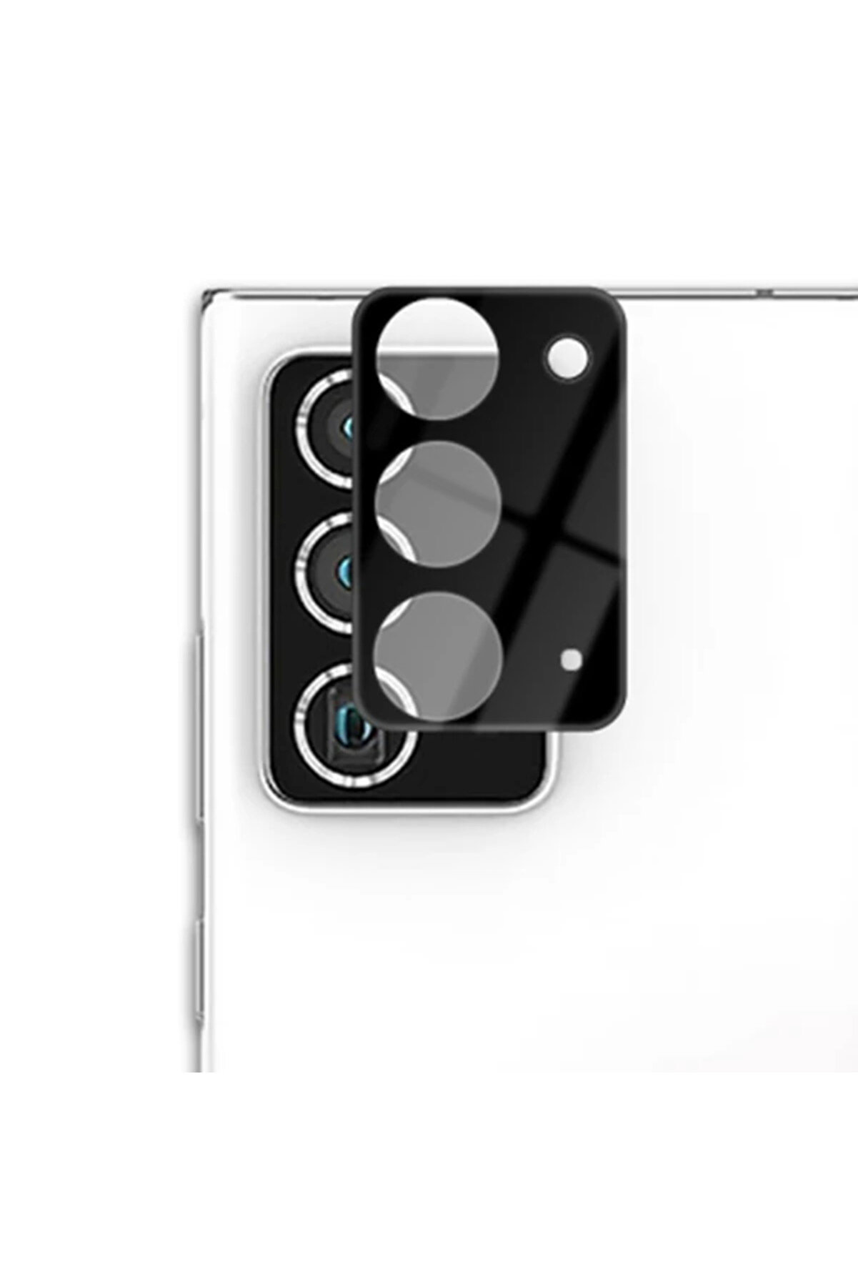 toyigoo ALLY SM Galaxy Note 20 5G HD 3D Tempered Cam Kamera Koruyucu-(5775) - tygo7033-2876