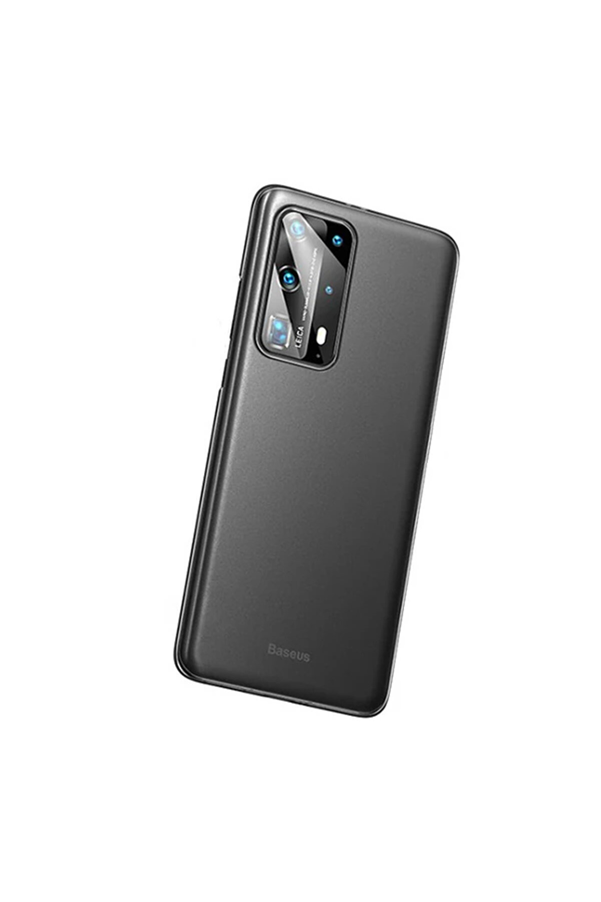 Huawei̇ P40 Wi̇ng Case Ultra İnce Şeffaf Kılıf-(1903) - Dropx4367-7446