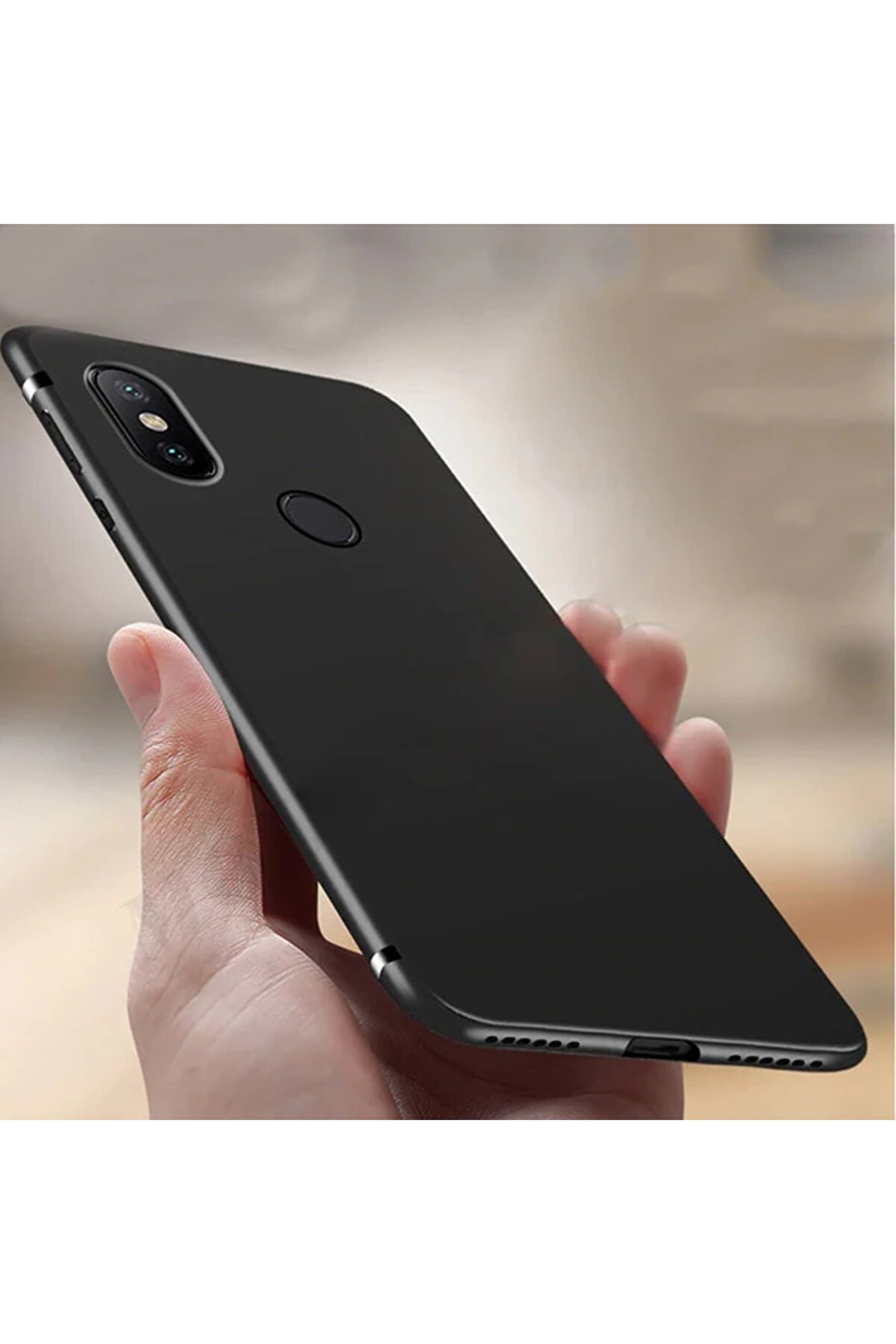 gizmurstore Xiaomi Mi Max 3 Slim Fit Soft Premium Silikon Kamera Korumalı Kılıf-(5775) - GMS5481-7732