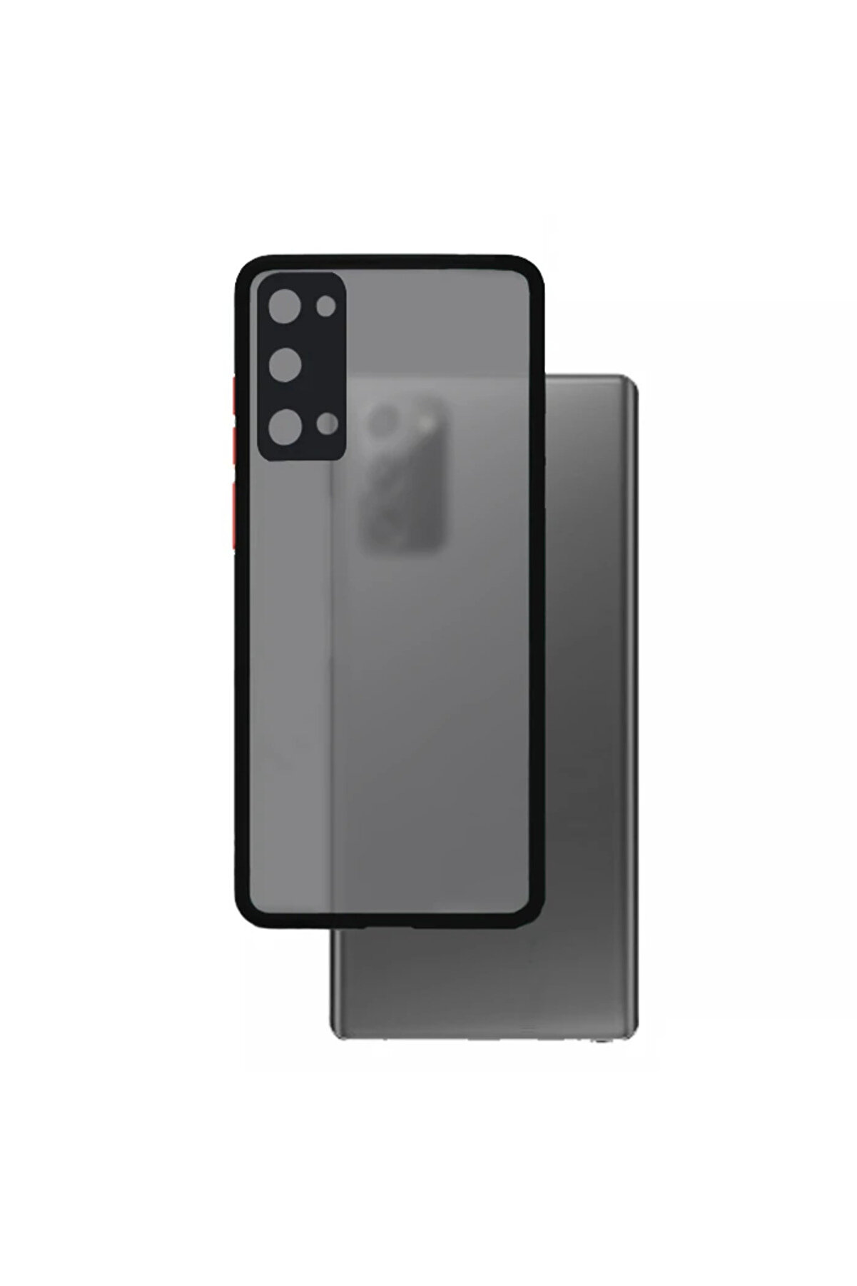 Samsung Galaxy Note 20 Pro Kamera Lens Korumalı Kılıf Premi̇um Si̇li̇kon Kılıf - Dropx8026-1219