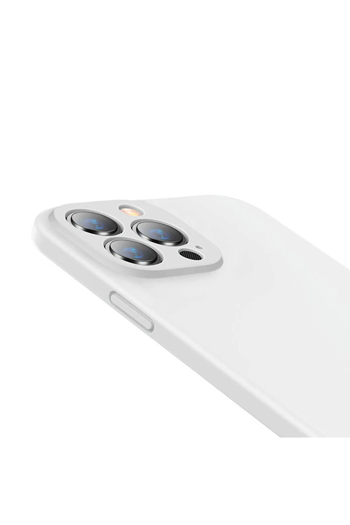 Li̇qui̇d İphone 13 Pro Max Kılıf Kamera Korumalı İçi̇ Kadi̇fe Si̇li̇kon Kılıf-(5775 - Hrn1116-4257Uyumlu