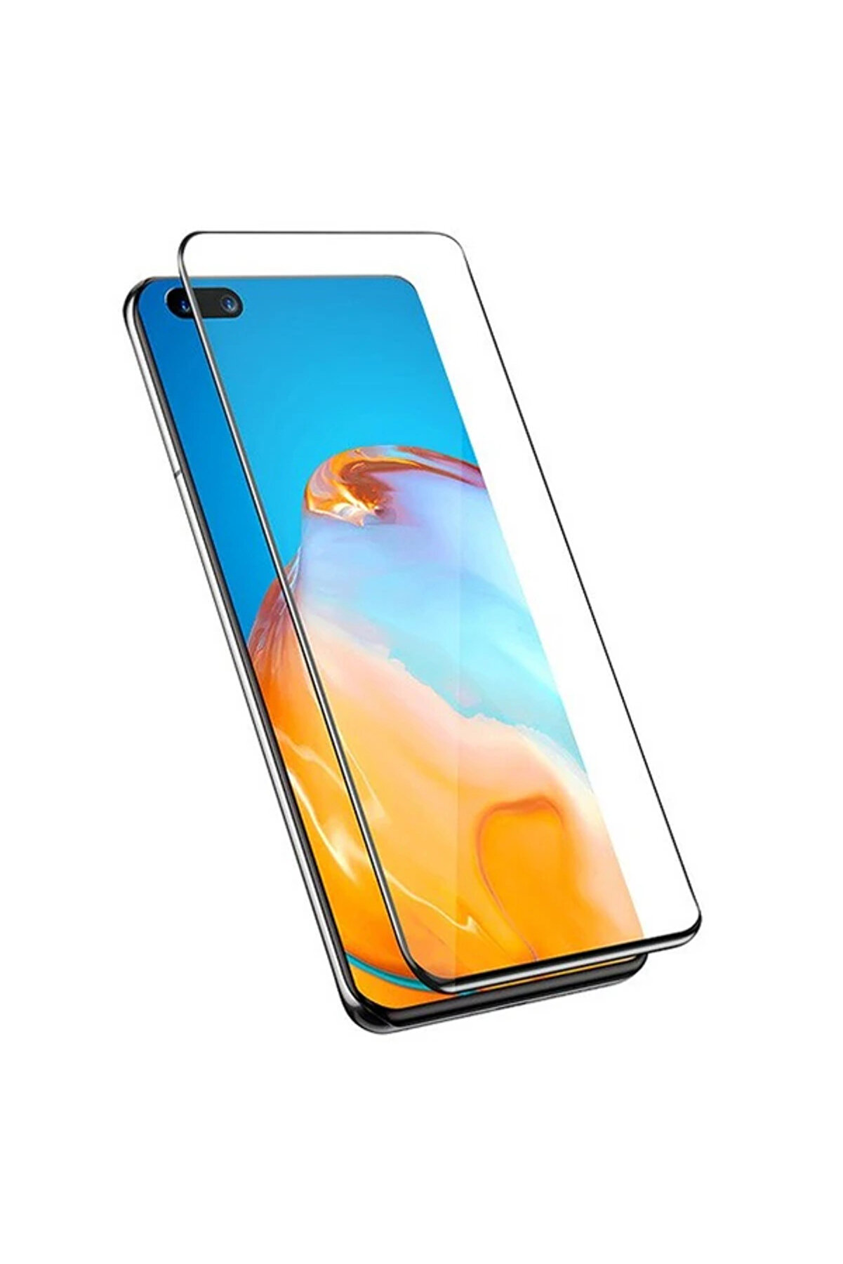 Huawei̇ P40 0.15Mm Full Kaplayan Ekran Koruyucu 2 Adet Set-(1903) - Dropx4978-3906