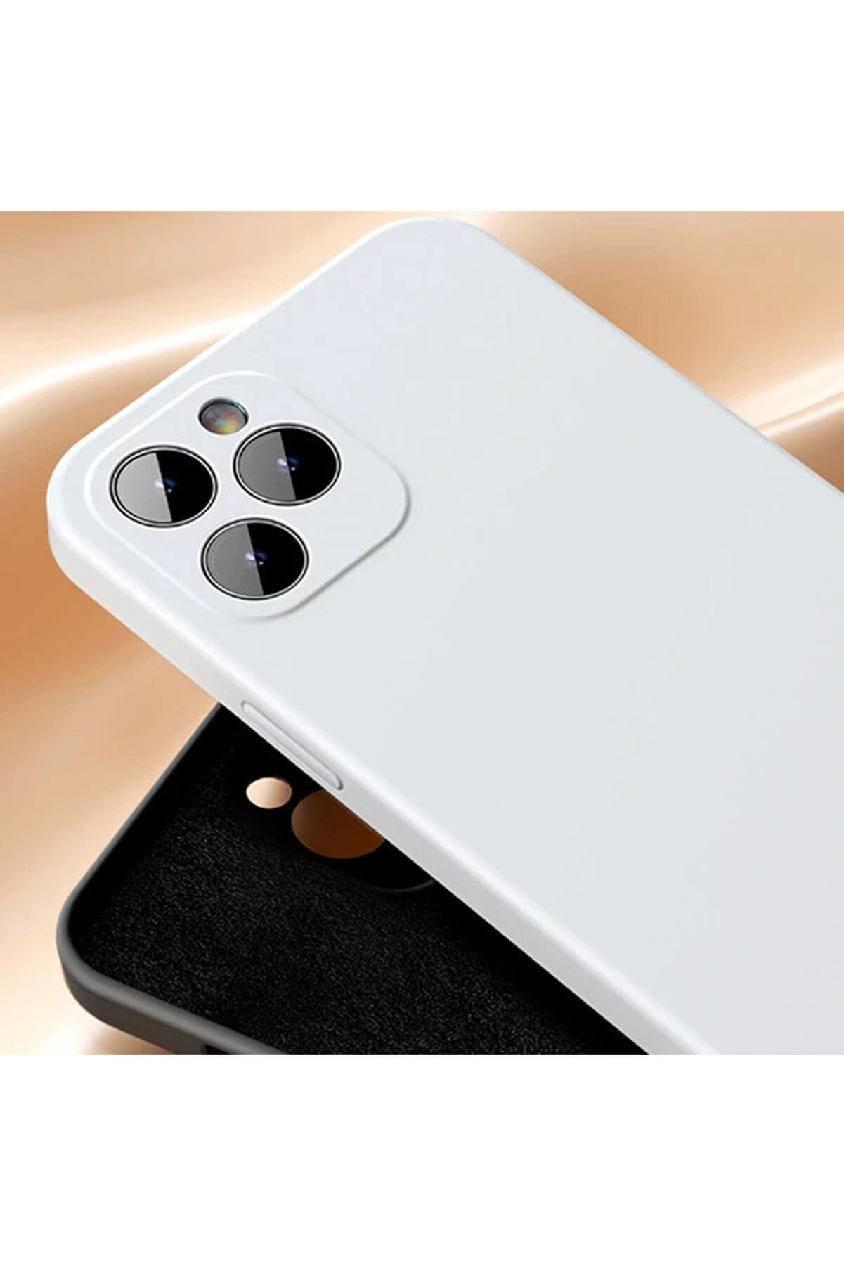 Li̇qui̇d Si̇li̇ca Gel İphone 12 Pro 6.1 Kılıf Ultra Koruma Si̇li̇kon Kılıf-(1903) - Dropx6015-7727