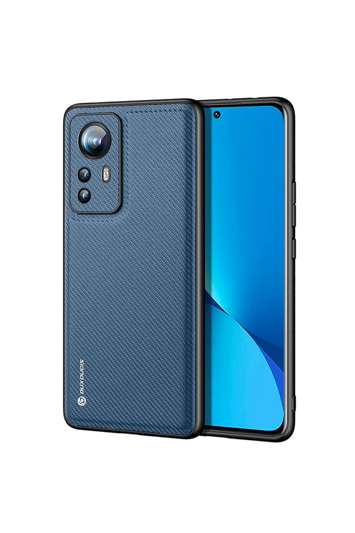 Dux Duci̇s Fi̇no Seri̇si̇ Xi̇aomi̇ 12 - 12X Kılıf Premi̇um Dokuma Si̇li̇kon Kılıf-(19 - Dropx1542-4383