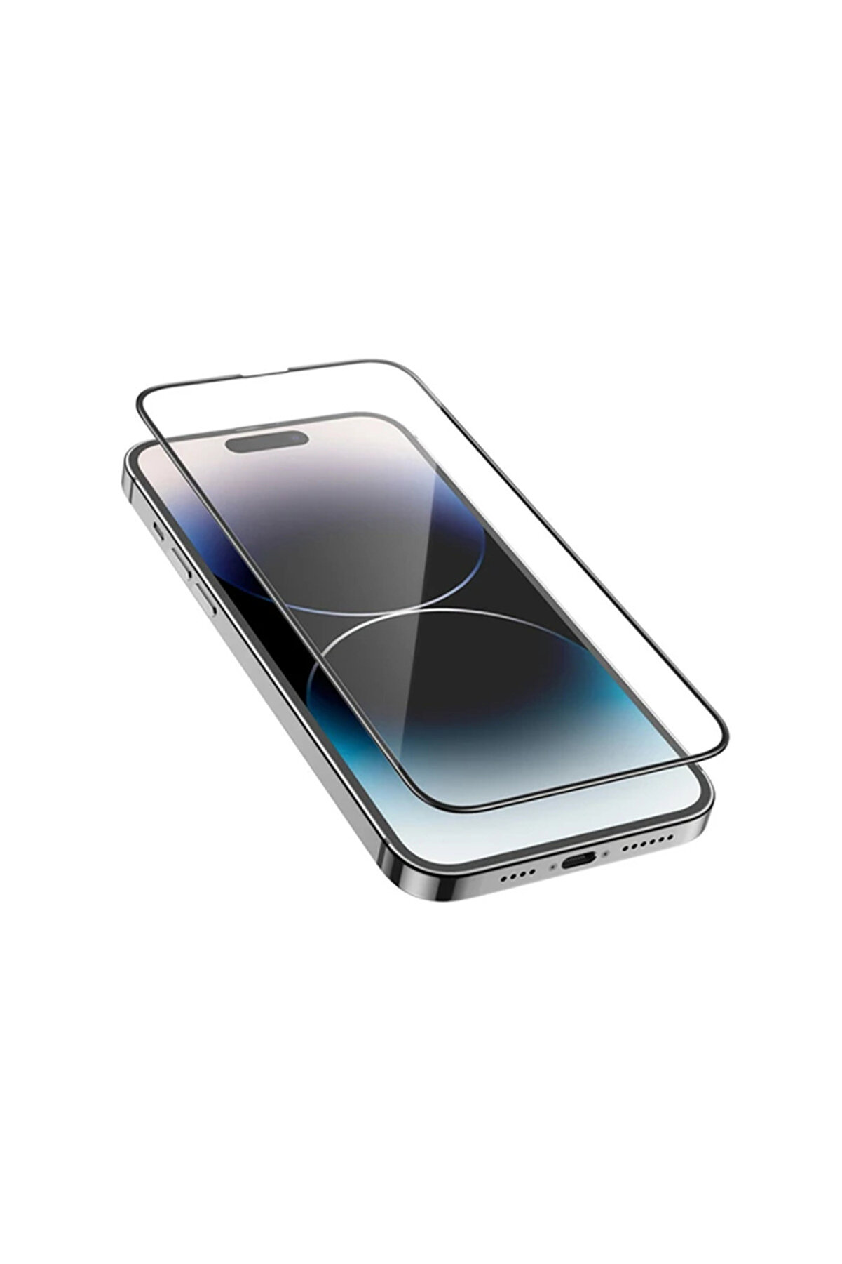 Hoco Guardi̇an Shi̇eld Seri̇es İphone 15 Pro Max 5D Tempered Kırılmaz Cam Ekran Koruy - Gms4987-1688