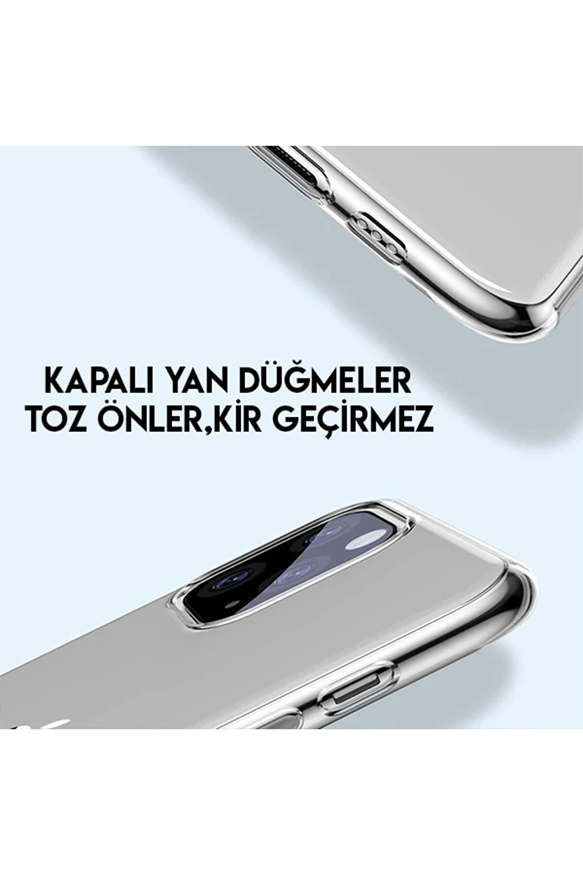Si̇mpli̇ci̇ty Seri̇es İphone 11 Pro Max 6.5 Kılıf Şeffaf Gel Si̇li̇kon Kılıf-(190 - Dropx3825-7390