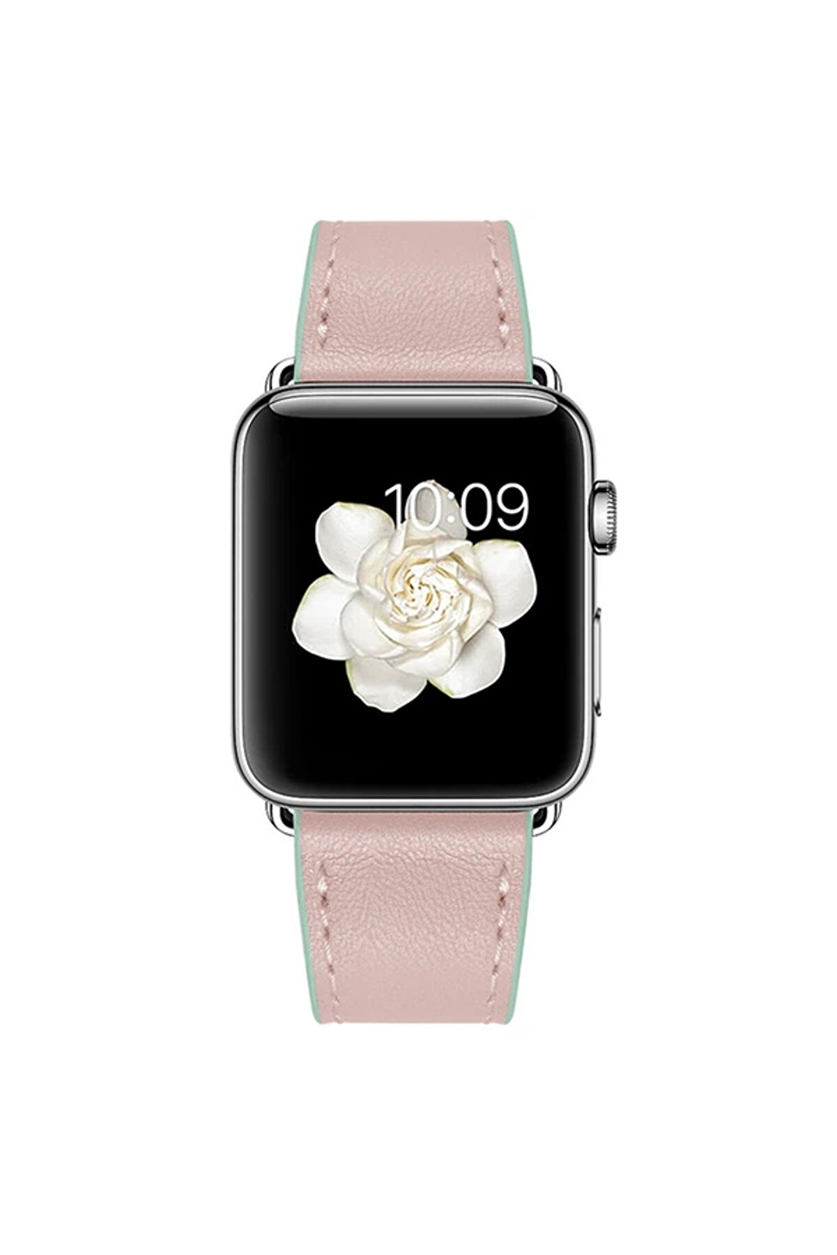 Ally Apple Watch Ultra 49Mm 7-8 45Mm 6-5-4 44Mm Haki̇ki̇ Deri̇ Kayış Kordon 3-2-1 - Dropx6882-7373