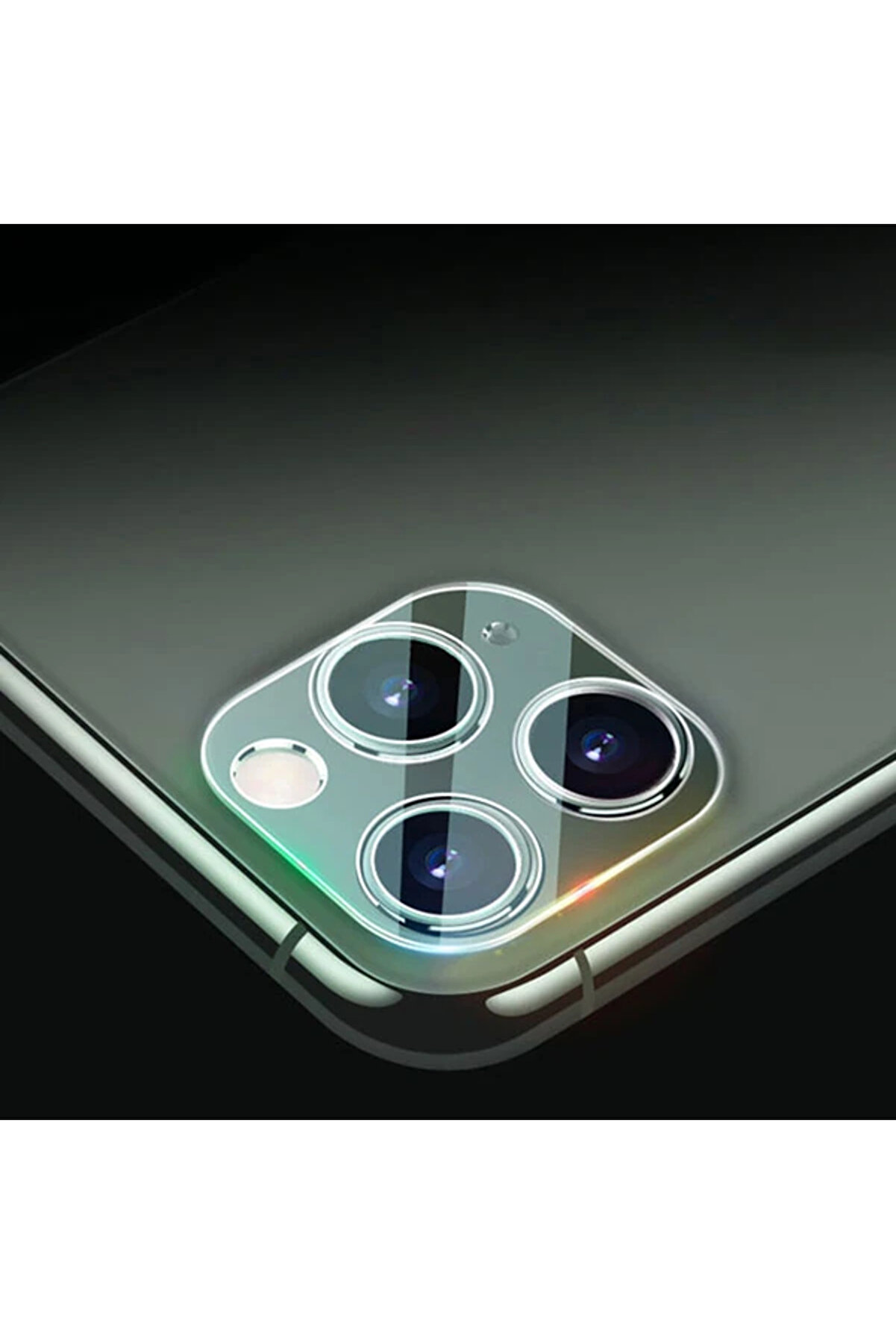İphone 12 Mi̇ni̇ 5.4 Full Tempered Kamera Koruyucu Kırılmaz Cam-(5775) - Gms9671-5020