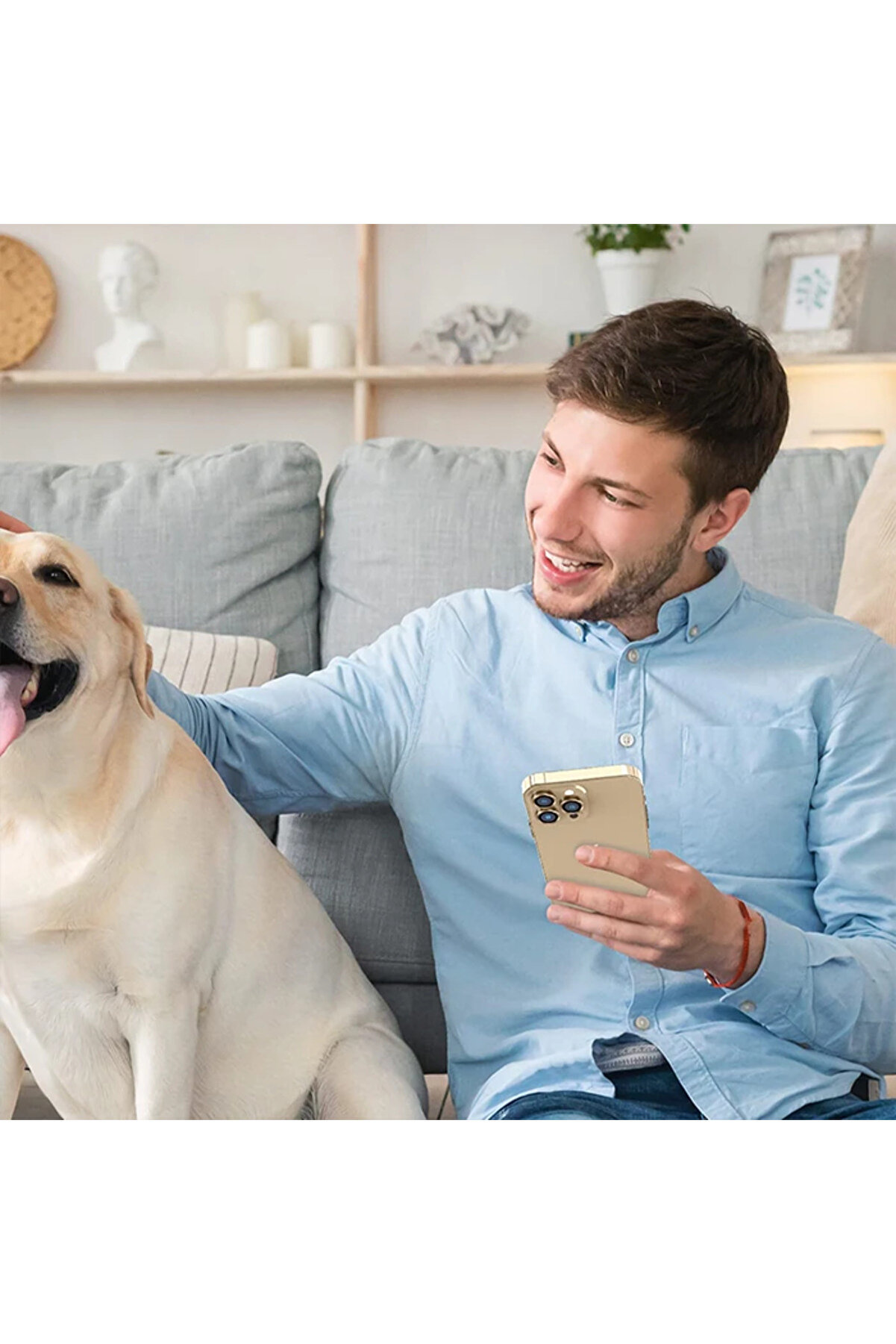 Ally İphone 14 Pro-14 Pro Max 3D Metal Çerçeveli̇ Kamera Lens Koruyucu-(5775) - Gms6995-4820