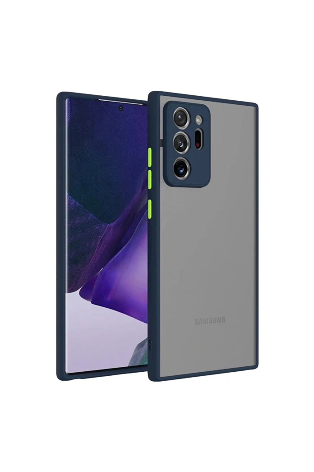 Sm Galaxy Note 20 Ultra - Note 20 Plus Kamera Korumalı Si̇li̇kon Kılıf-(5775) - Gms8099-9448