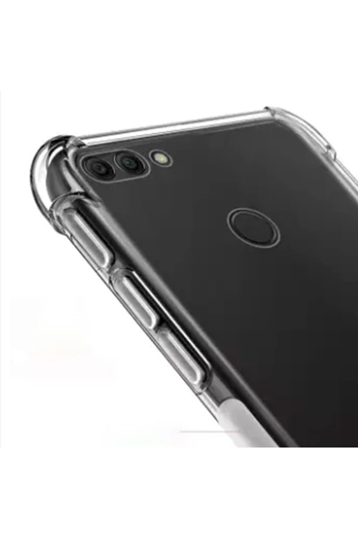 Huawei̇ Y9 2018 Anti̇-Drop Darbe Emi̇ci̇ Si̇li̇kon Kılıf-(5775) - Gms2393-9978