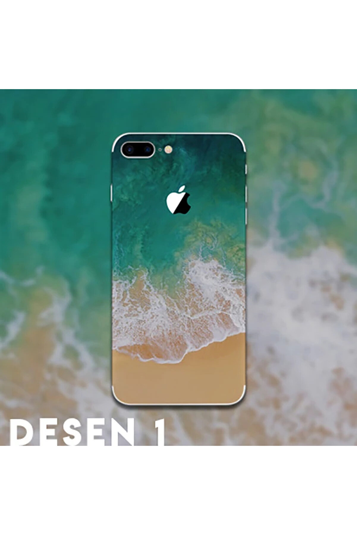 İphone 8 Plus Tayvan Kali̇te Creati̇v Desenli̇ Telefon Kaplaması Sti̇cker-(1903) - Dropx5816-7733