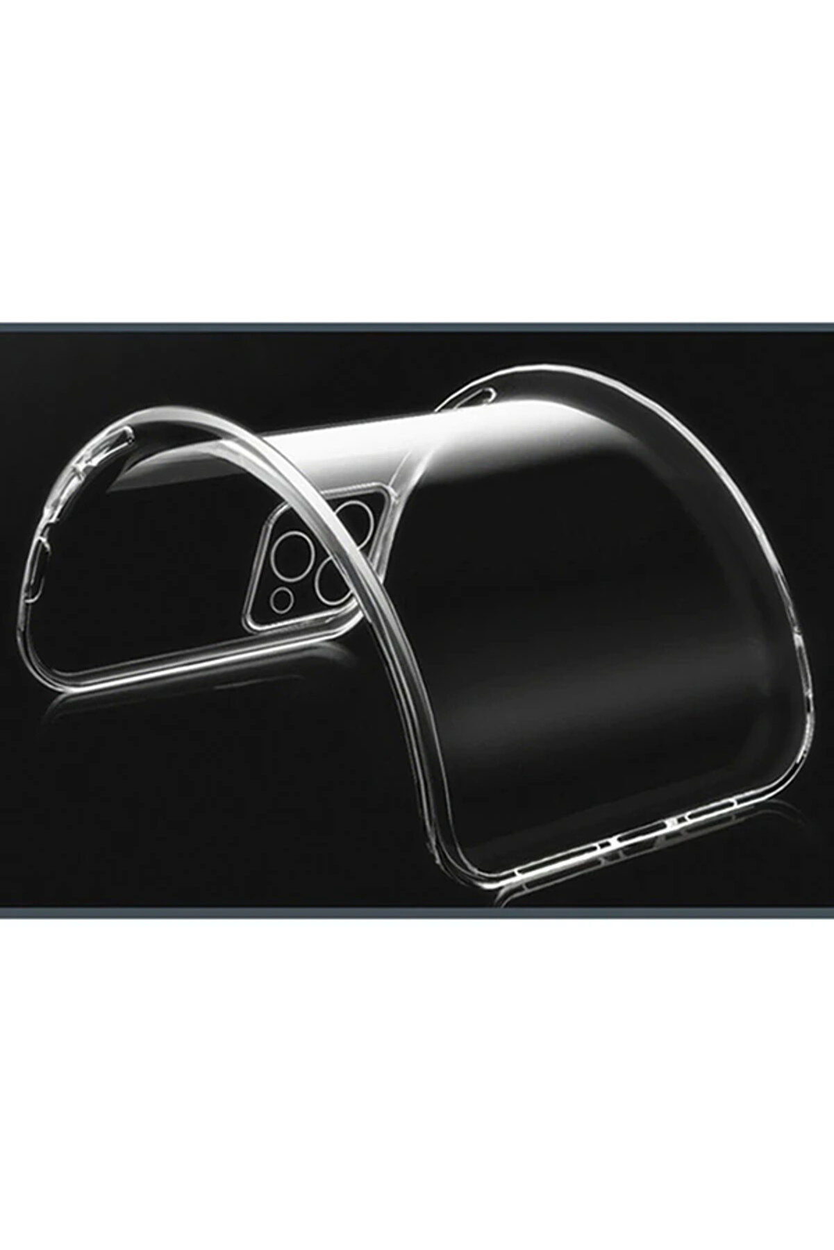 Ally İphone 11 Pro 5.8 İnch Kamera Korumalı Si̇li̇kon Kılıf-(5775) - Gms5528-4226