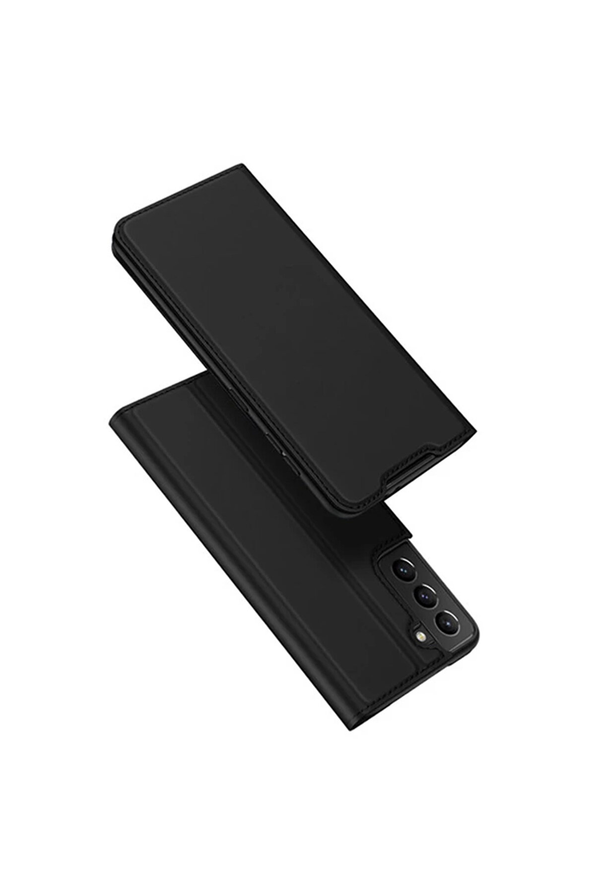 CepteToptan Dux Ducis SM Galaxy S21 Kılıf Kapaklı Flip Cover Kılıf Skinpro Series-(1903 - DROPX2846-9172