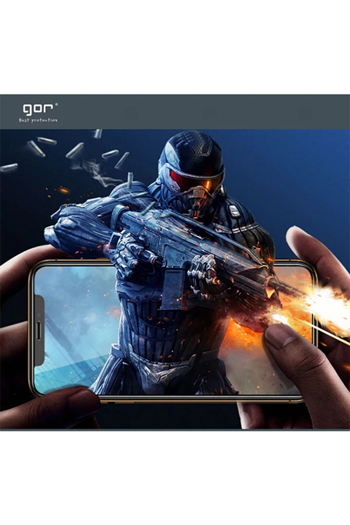 Gor İphone 12 Pro Max 6.7 Hd Ekran Koruyucu Jelati̇n 5 Adet Set-(1903) - Dropx4668-3467