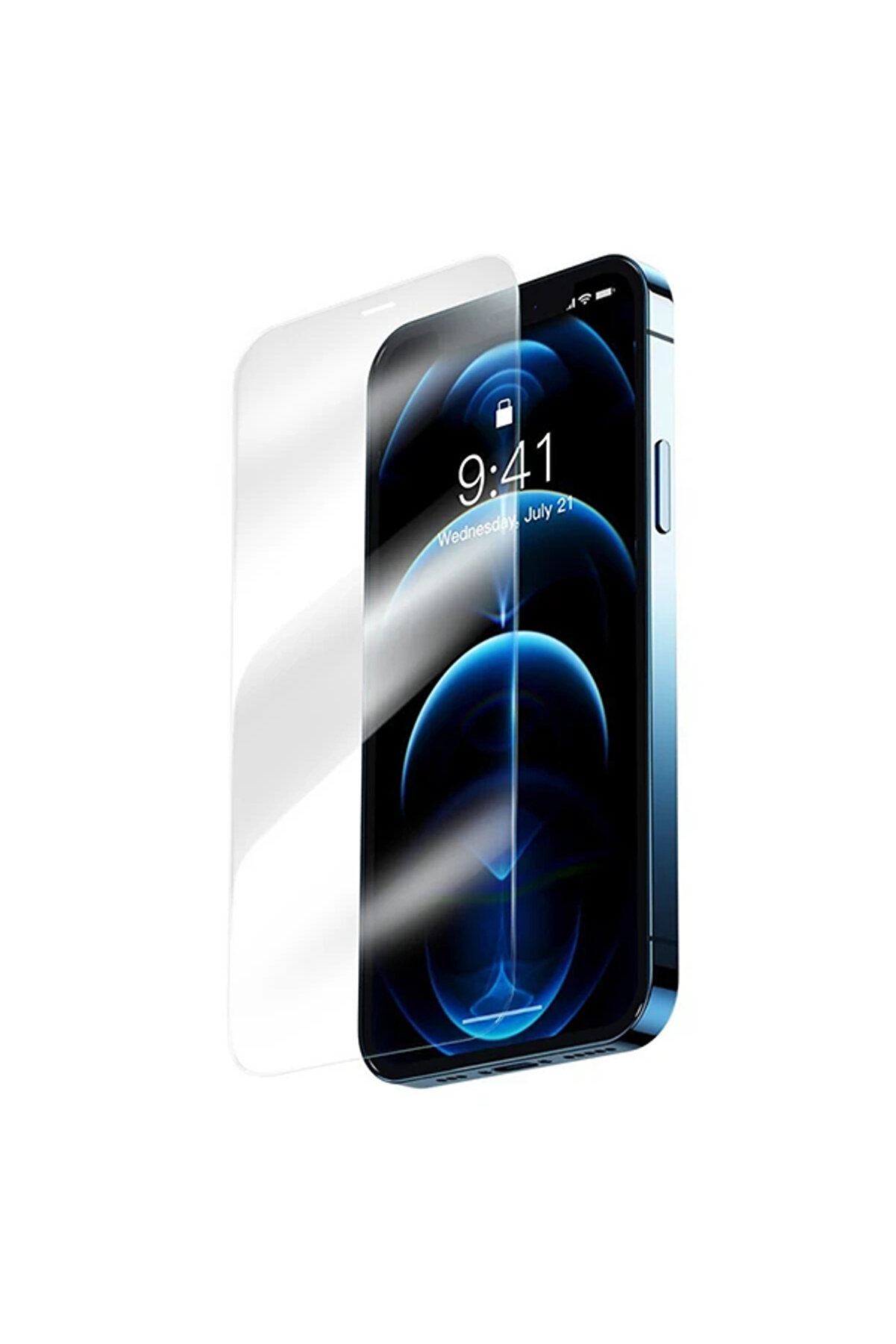 İphone 12 Pro Max 6.7 0.3Mm Hd Anti̇-Drop Tempered Kırılmaz Cam Ekran Koruyucu - Dropx4317-1038